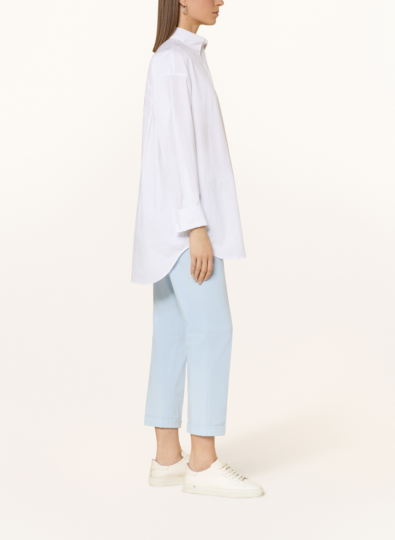 RAFFAELLO ROSSI 7/8 kalhoty UTE: TMAVĚ MODRÁ