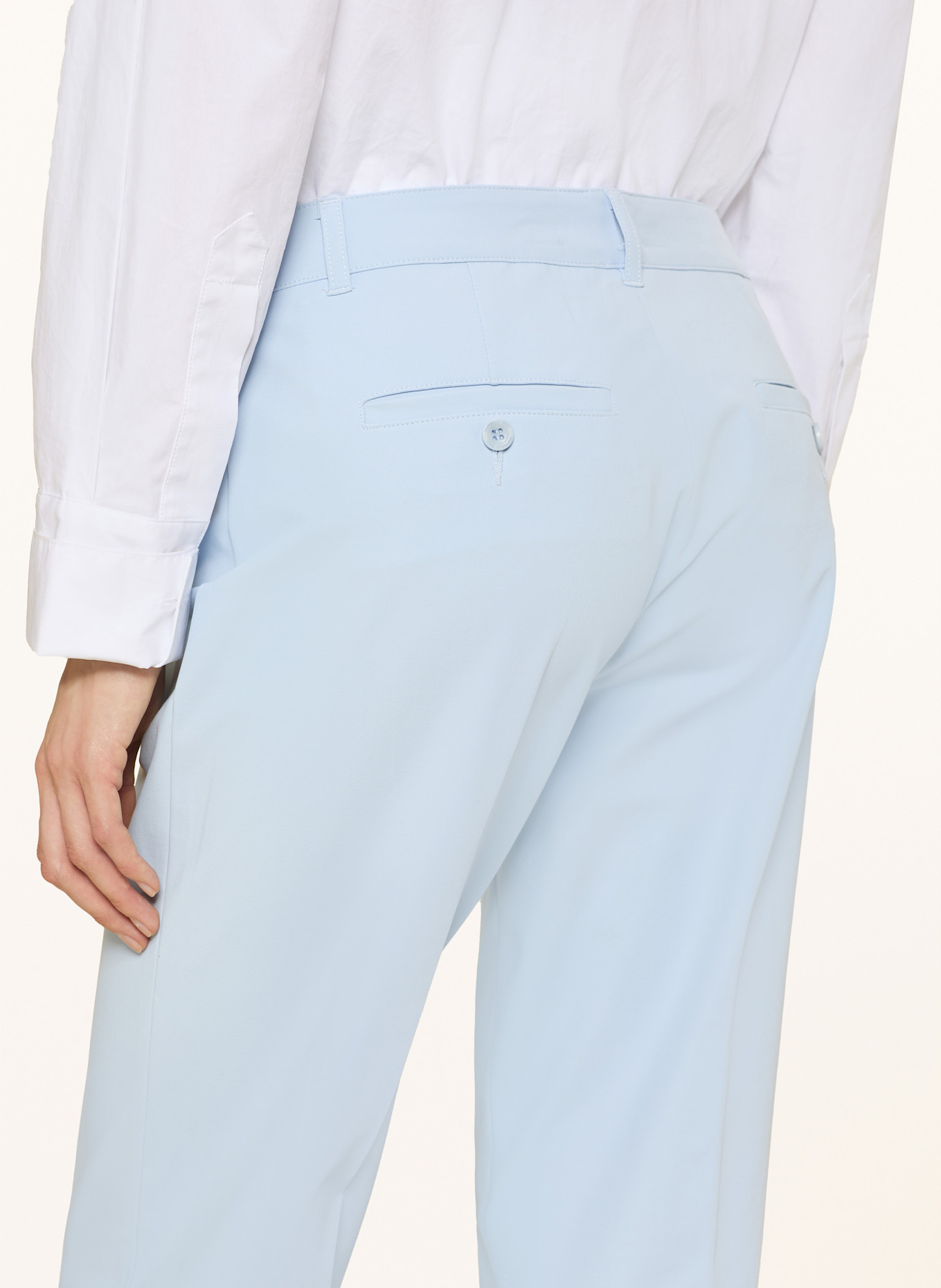 RAFFAELLO ROSSI 7/8 kalhoty UTE: TMAVĚ MODRÁ