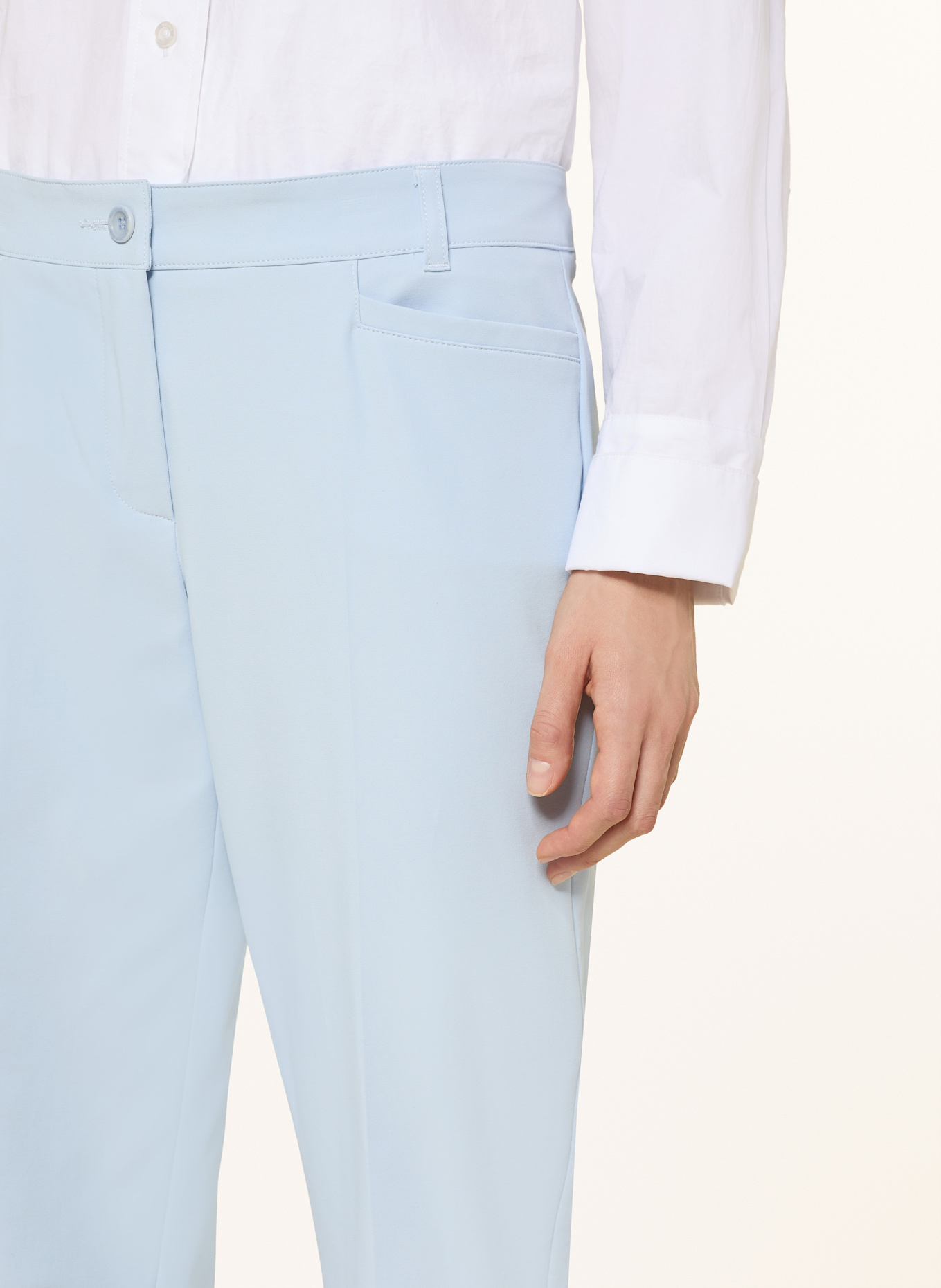 RAFFAELLO ROSSI 7/8 kalhoty UTE: TMAVĚ MODRÁ