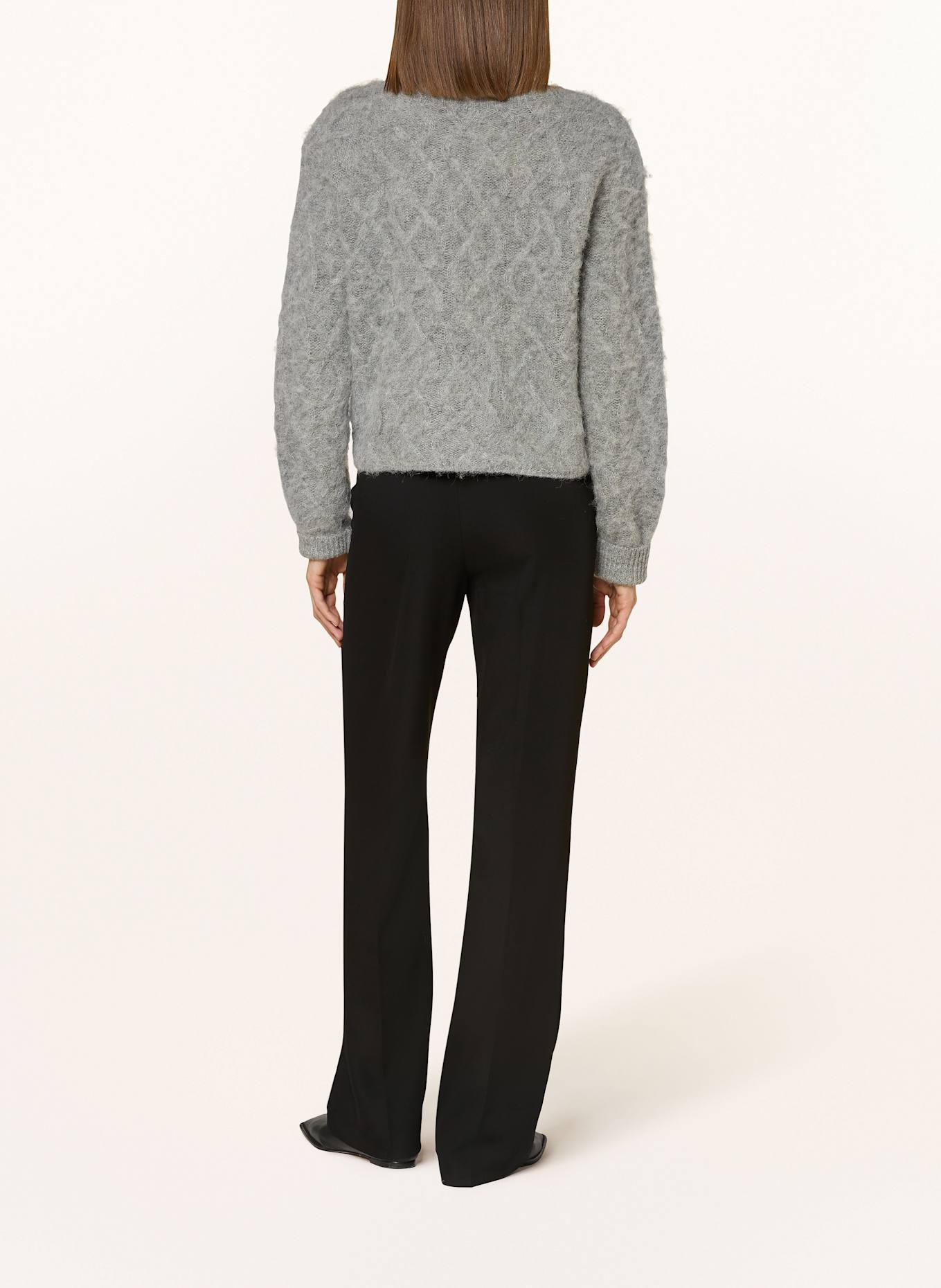 RAFFAELLO ROSSI Kalhoty BRITTA NEW: ČERNÁ