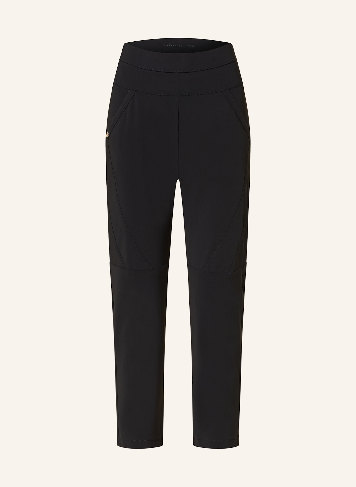 RAFFAELLO ROSSI 7/8 trousers HOLLY  , Color: BLACK (Image 1)