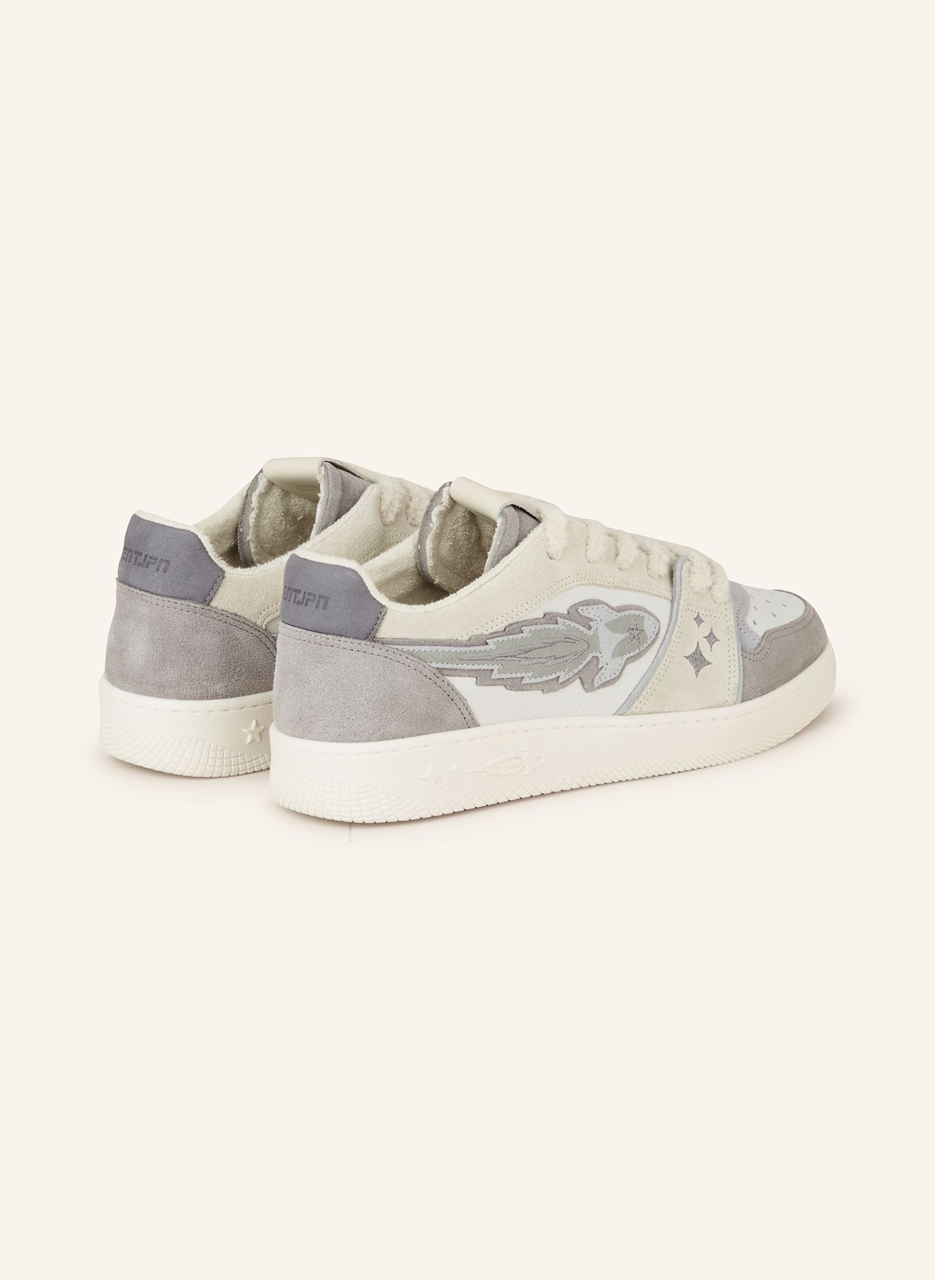 ENTERPRISE JAPAN Sneaker EGG ROCKET: CREME / GRAU / HELLGRAU