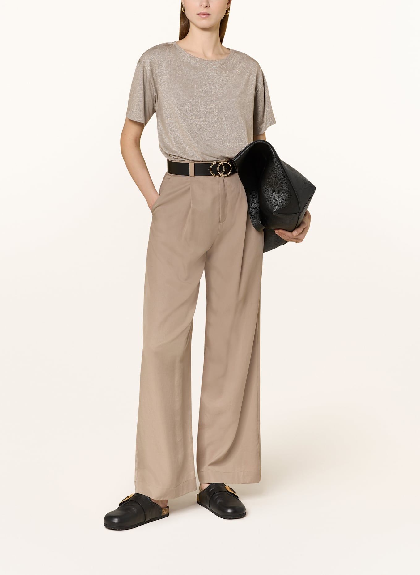 darling harbour T-Shirt mit Glitzergarn: SCHILF