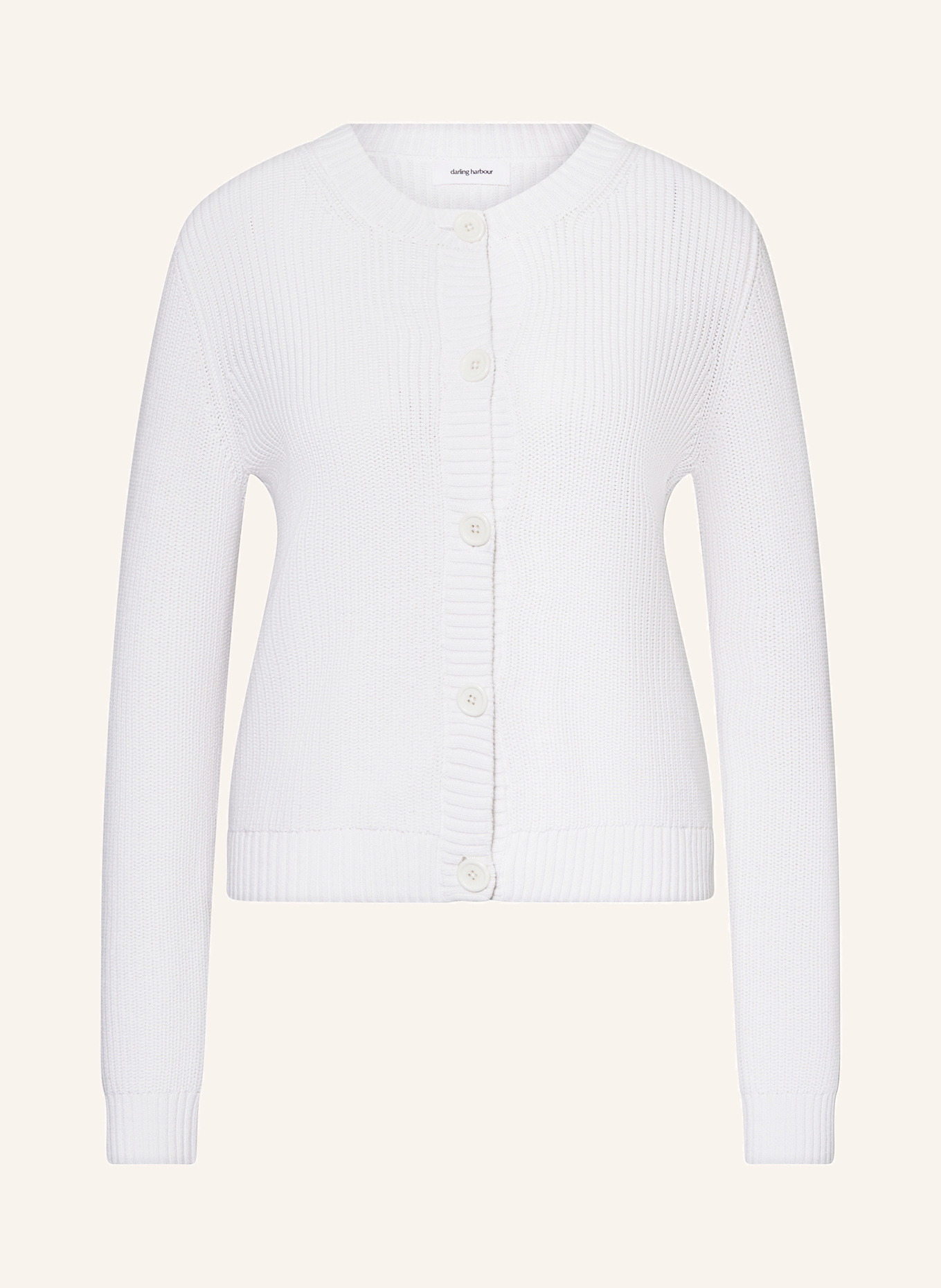 darling harbour Kardigan: WEISS