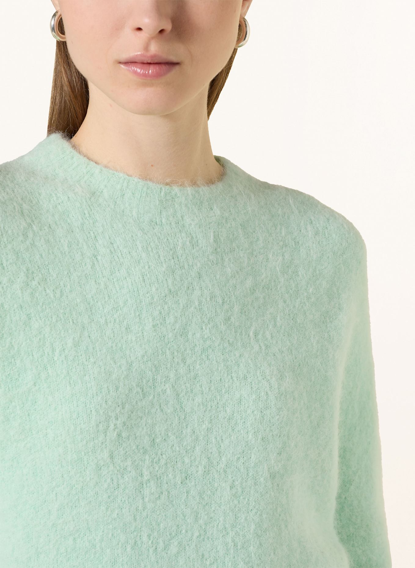 darling harbour Pullover mit Alpaka: mentholgrün