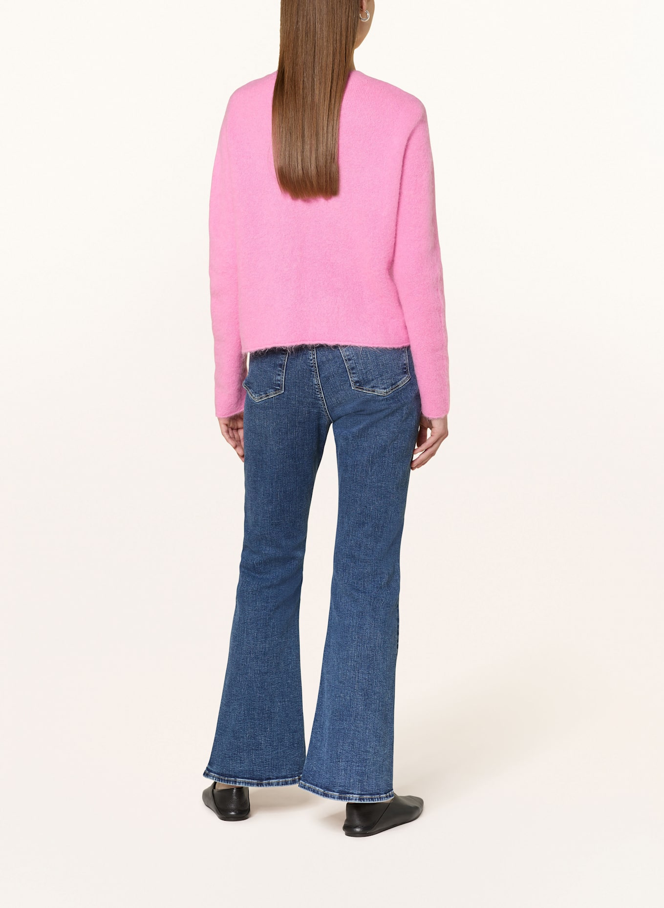 darling harbour Pullover mit Alpaka: ROSA