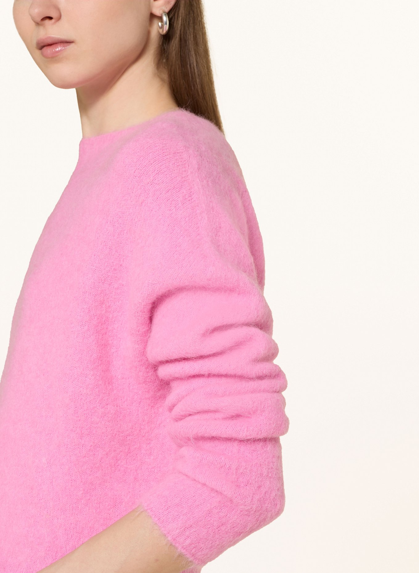 darling harbour Pullover mit Alpaka: ROSA