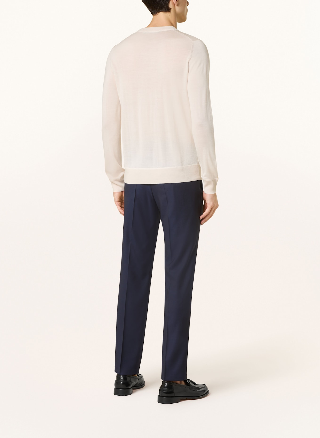 windsor. Sweter NANDO: KREMOWY