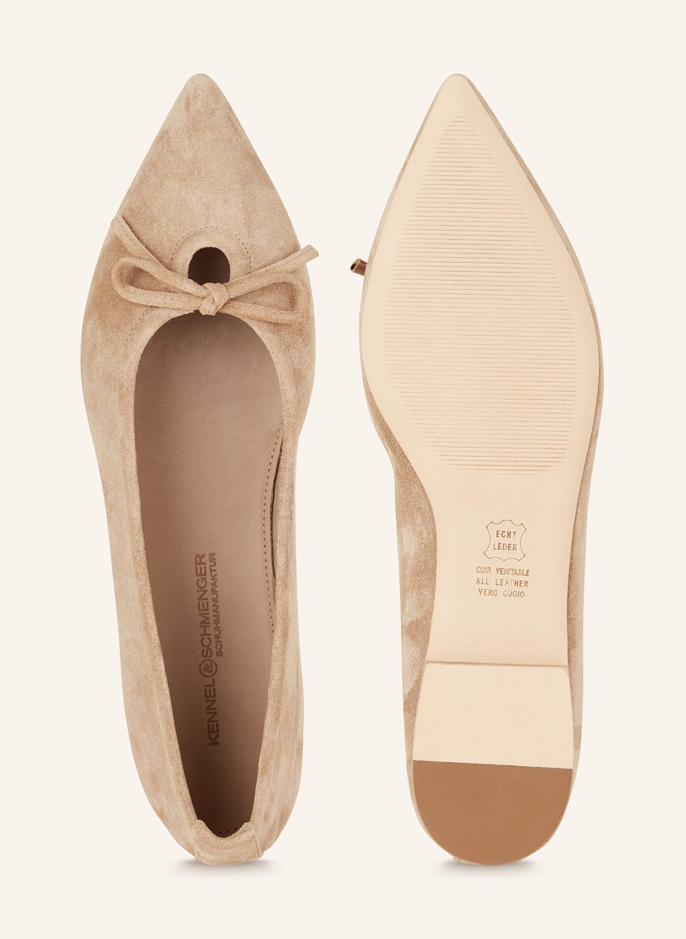 KENNEL & SCHMENGER Baleríny GRETA: ŠEDÁ