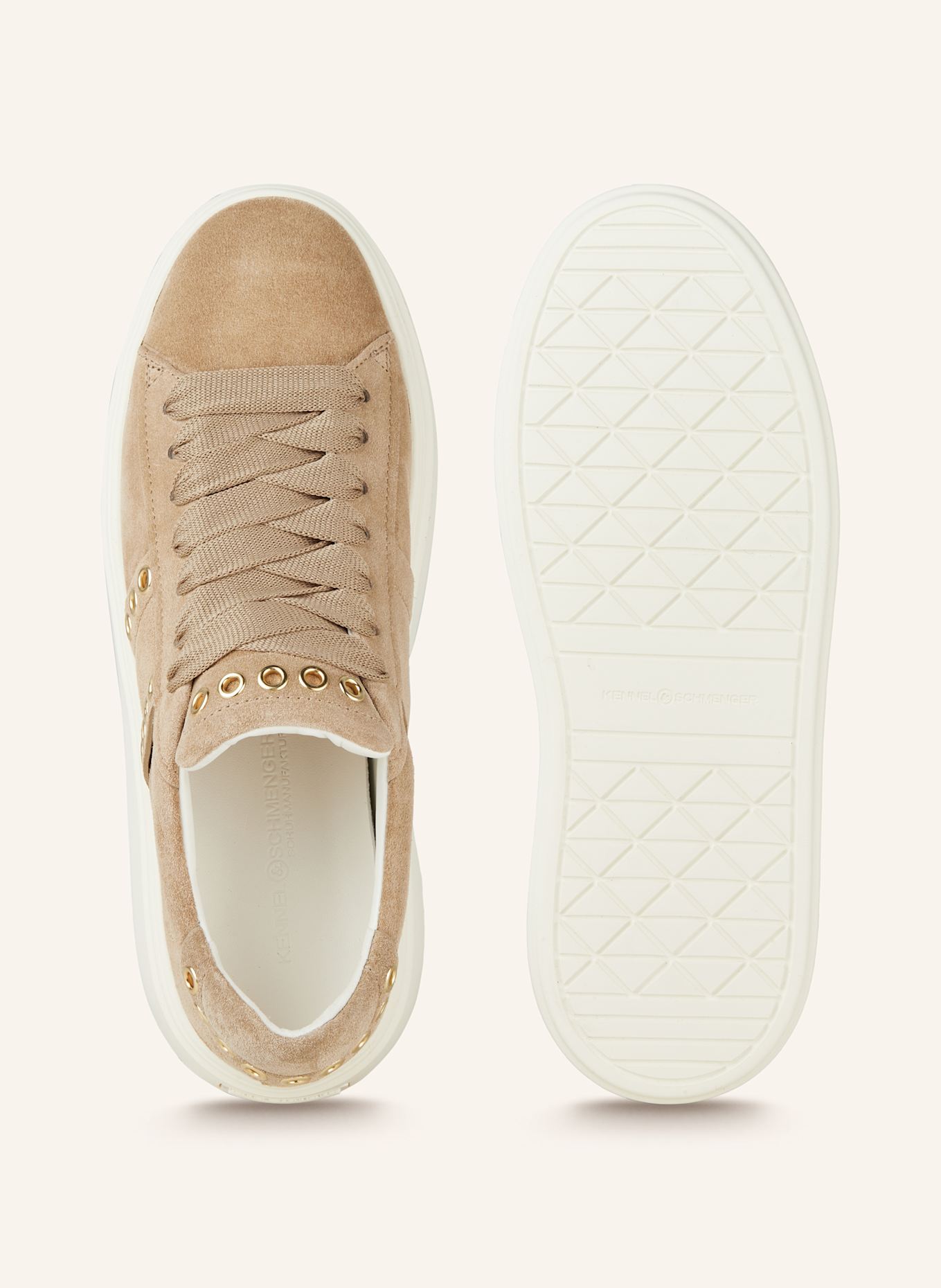 KENNEL & SCHMENGER Sneaker COOL: HELLBRAUN