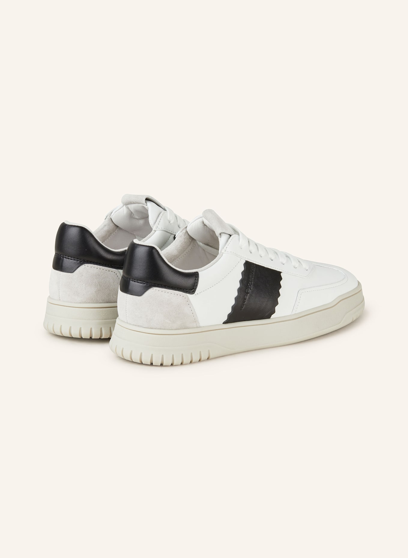 KENNEL & SCHMENGER Sneakersy GAZ: BIAŁY/ CZARNY