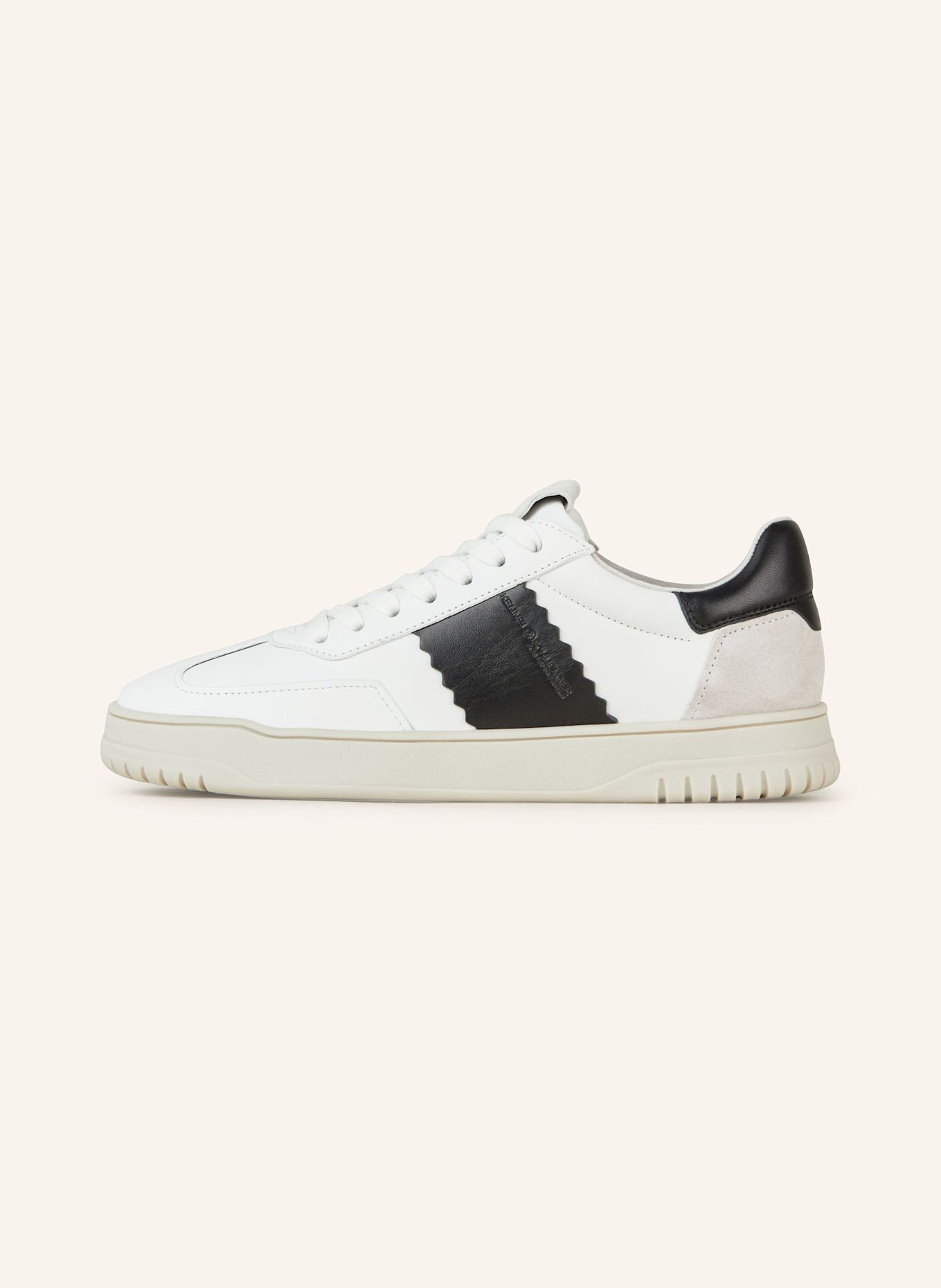 KENNEL & SCHMENGER Sneakersy GAZ: BIAŁY/ CZARNY