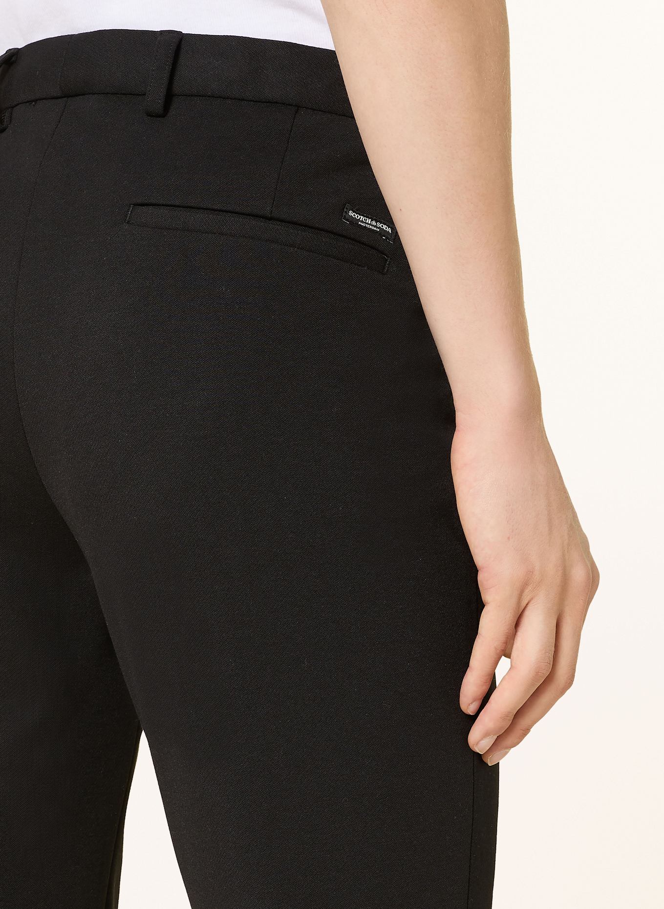 SCOTCH & SODA Chino MOTT Super Slim Fit: SCHWARZ