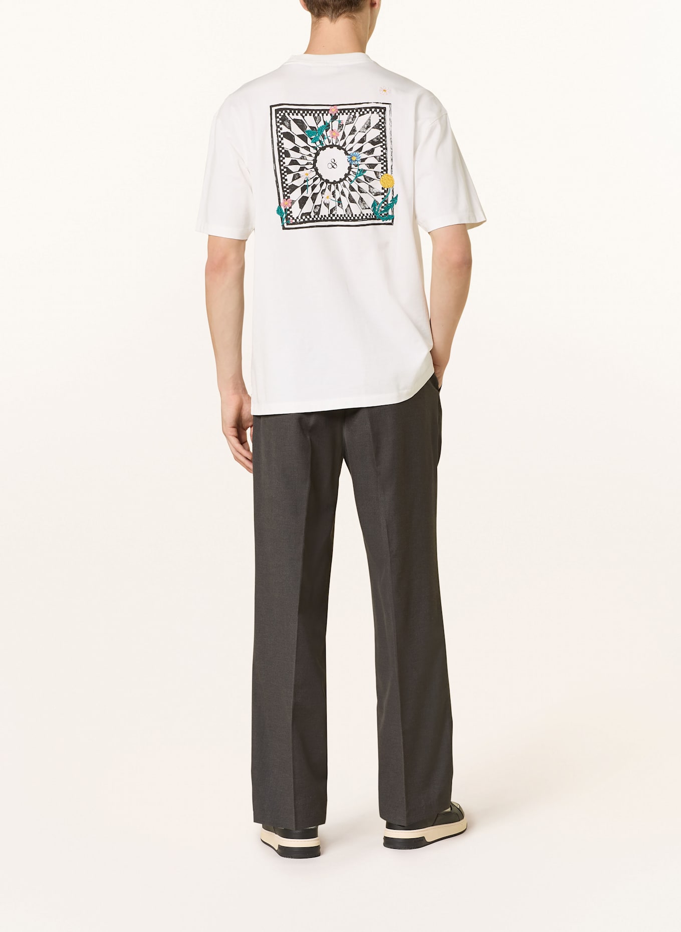 SCOTCH & SODA T-shirt, Color: WHITE (Image 2)