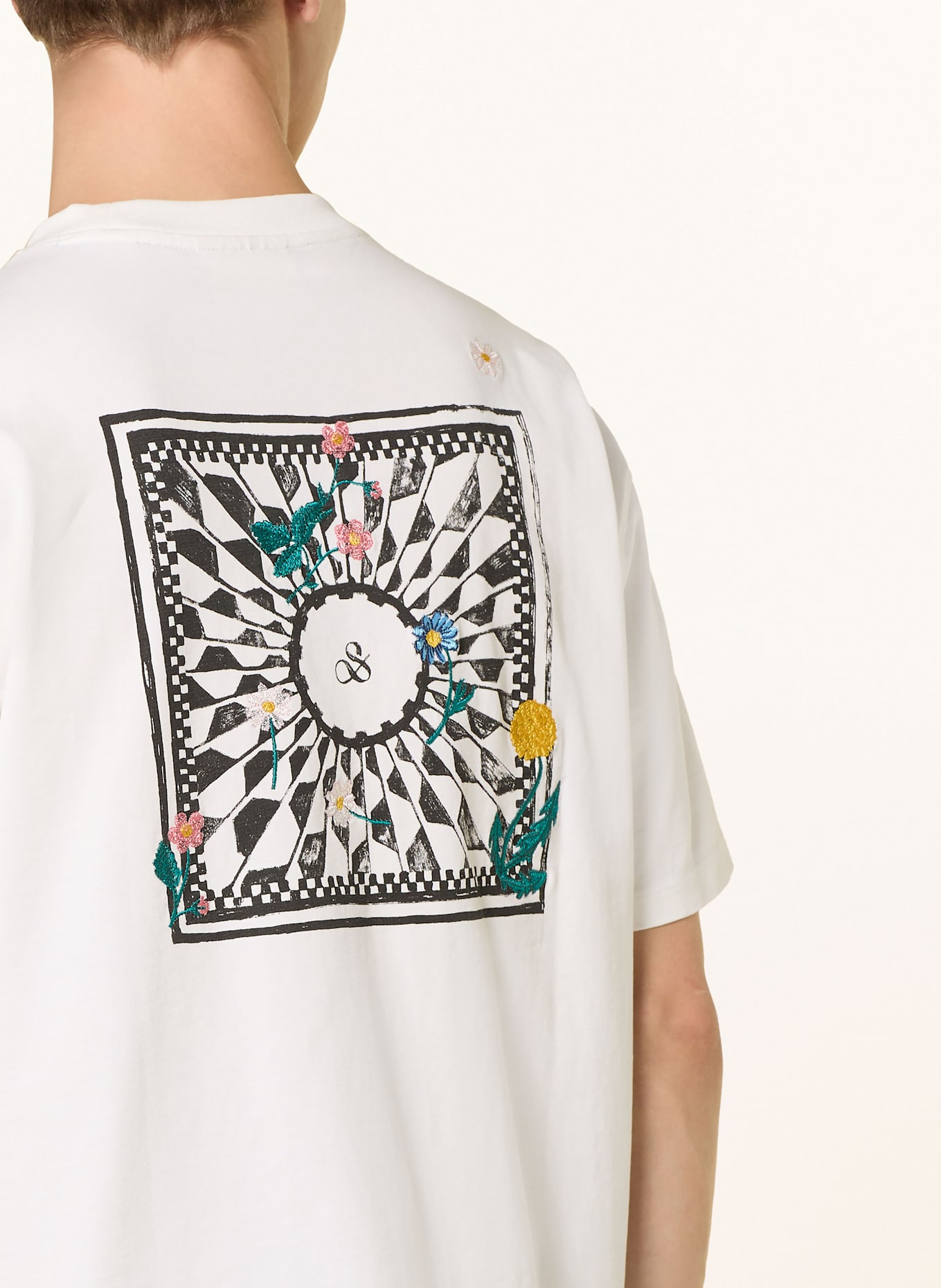 SCOTCH & SODA T-shirt, Color: WHITE (Image 4)