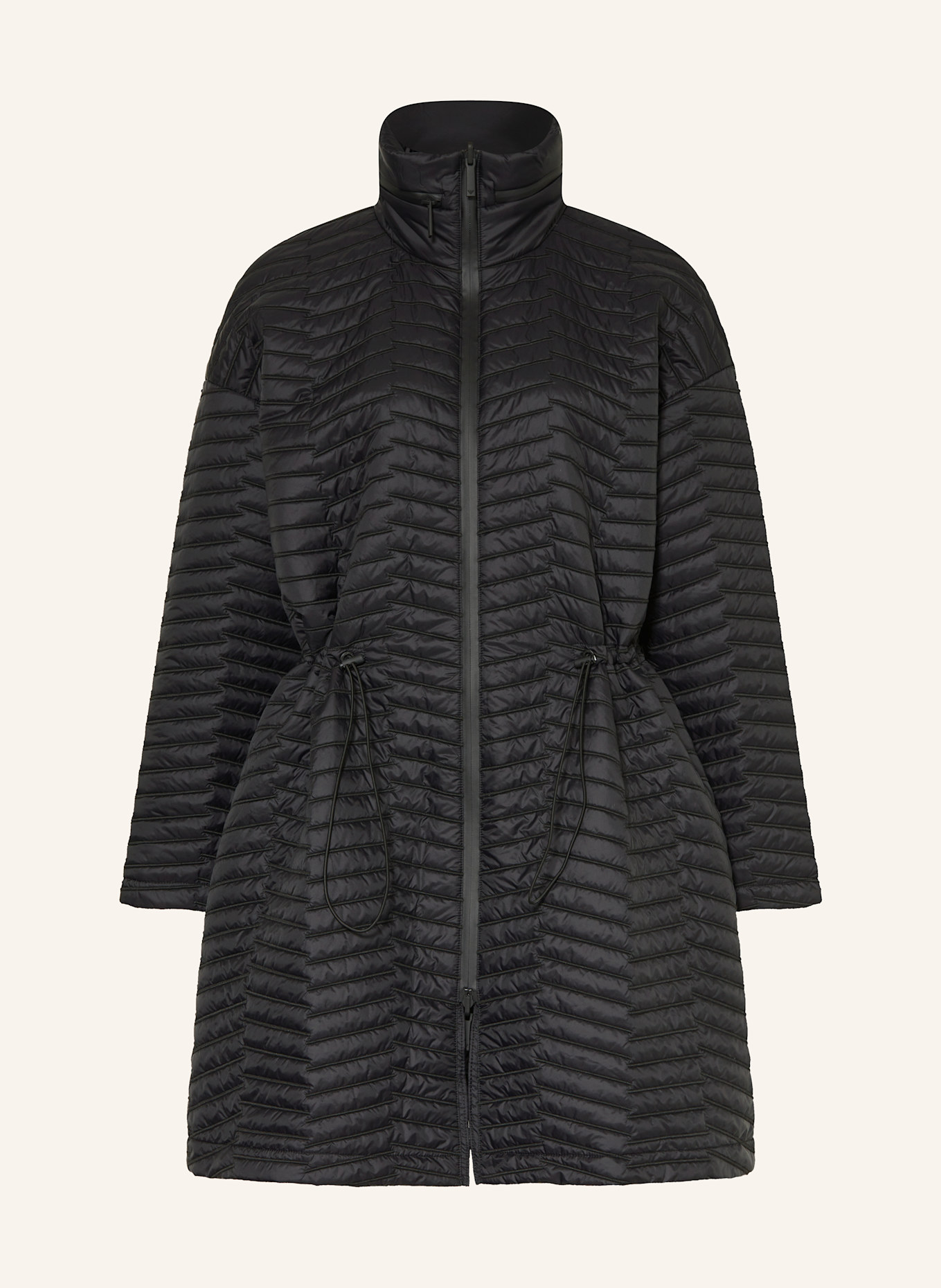 EMPORIO ARMANI Steppmantel zum Wenden: SCHWARZ