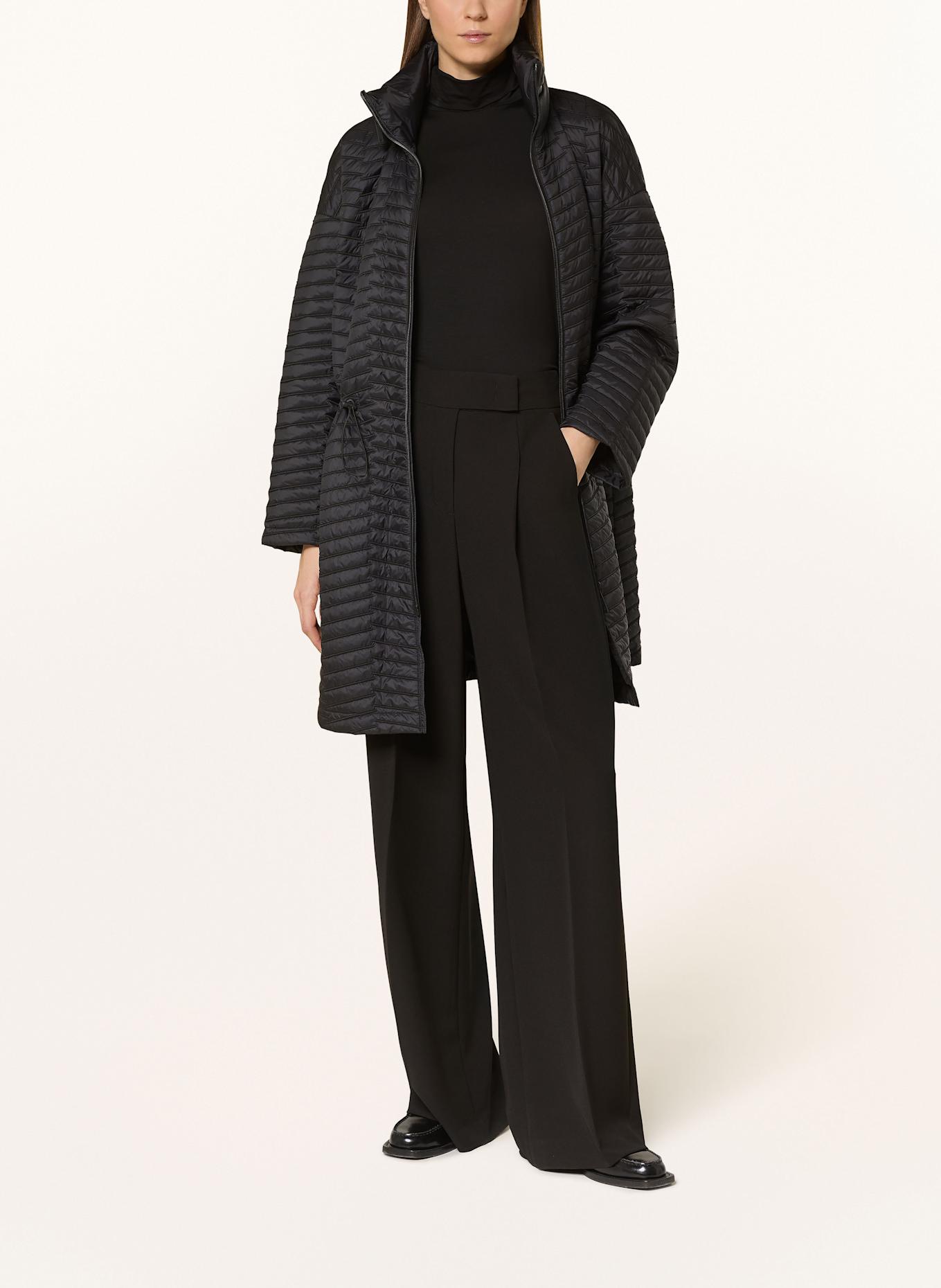 EMPORIO ARMANI Steppmantel zum Wenden: SCHWARZ