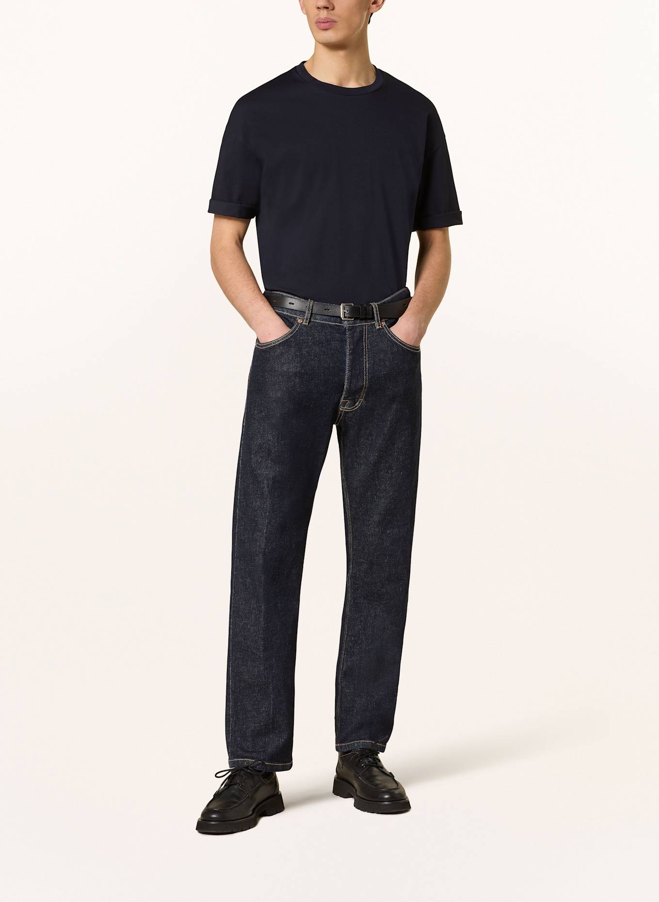 DRYKORN T-Shirt THILO: DUNKELBLAU