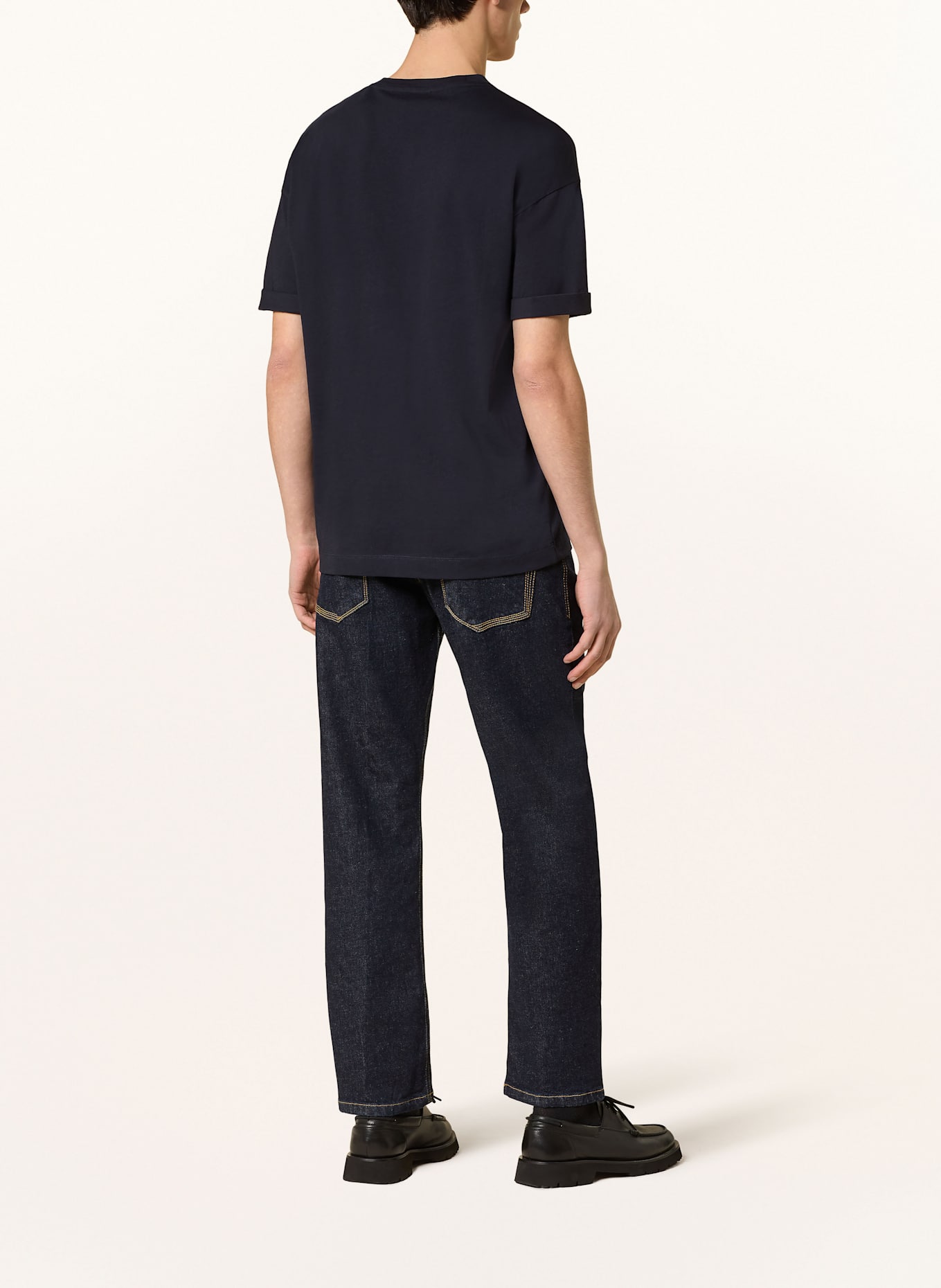 DRYKORN T-Shirt THILO: DUNKELBLAU