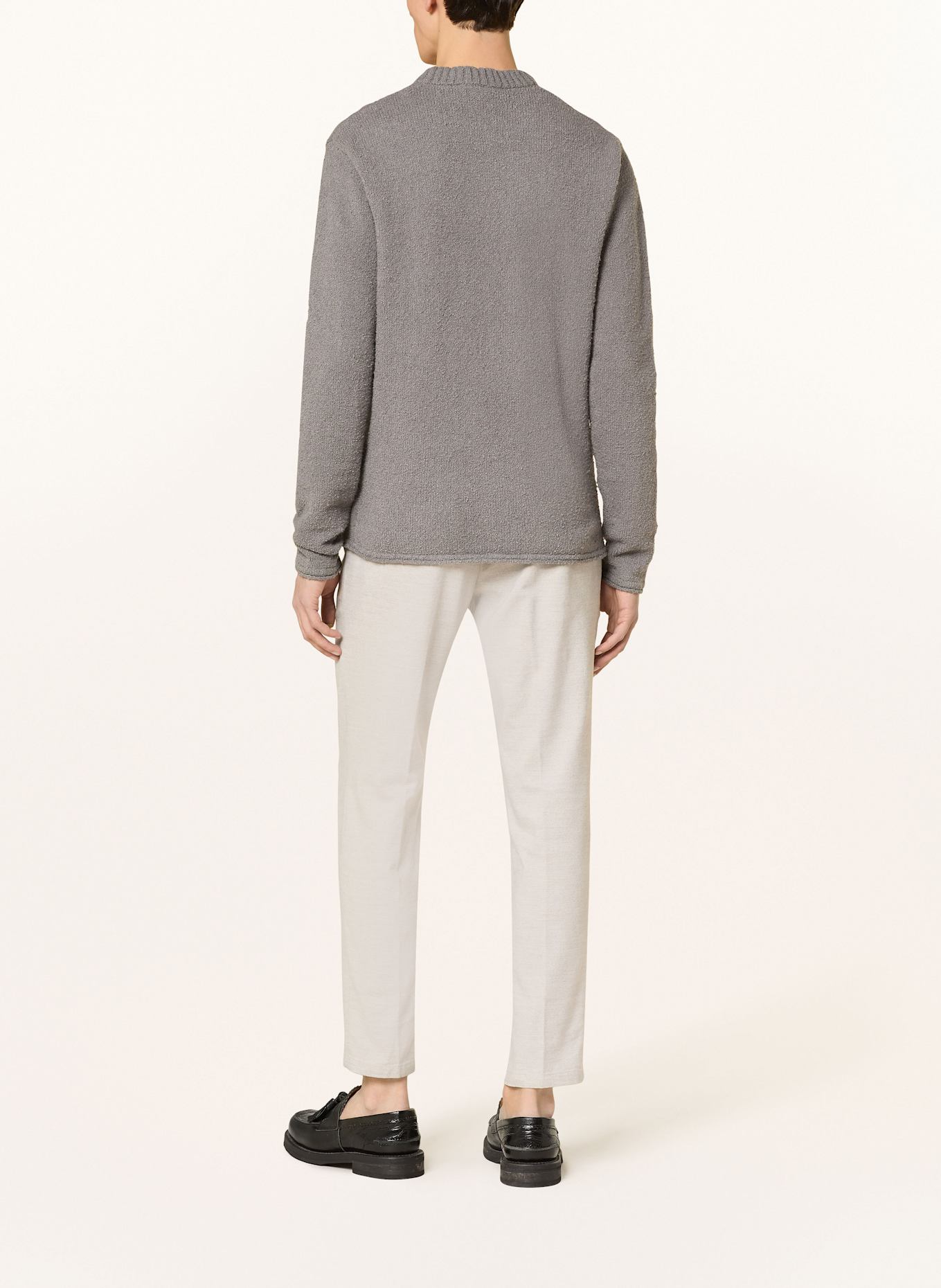 DRYKORN Pullover LEANDO: GRAU
