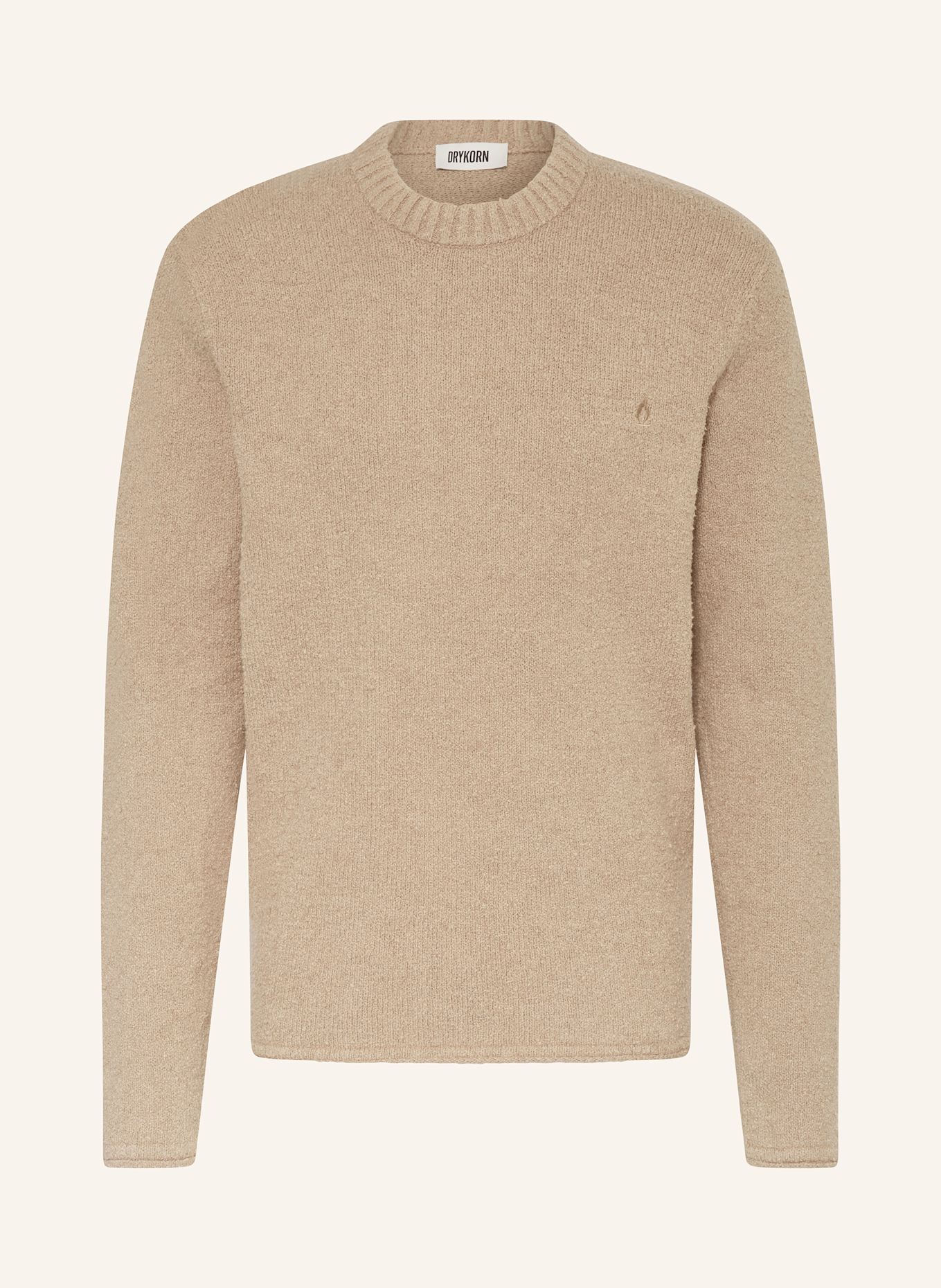 DRYKORN Pullover LEANDO: HELLBRAUN