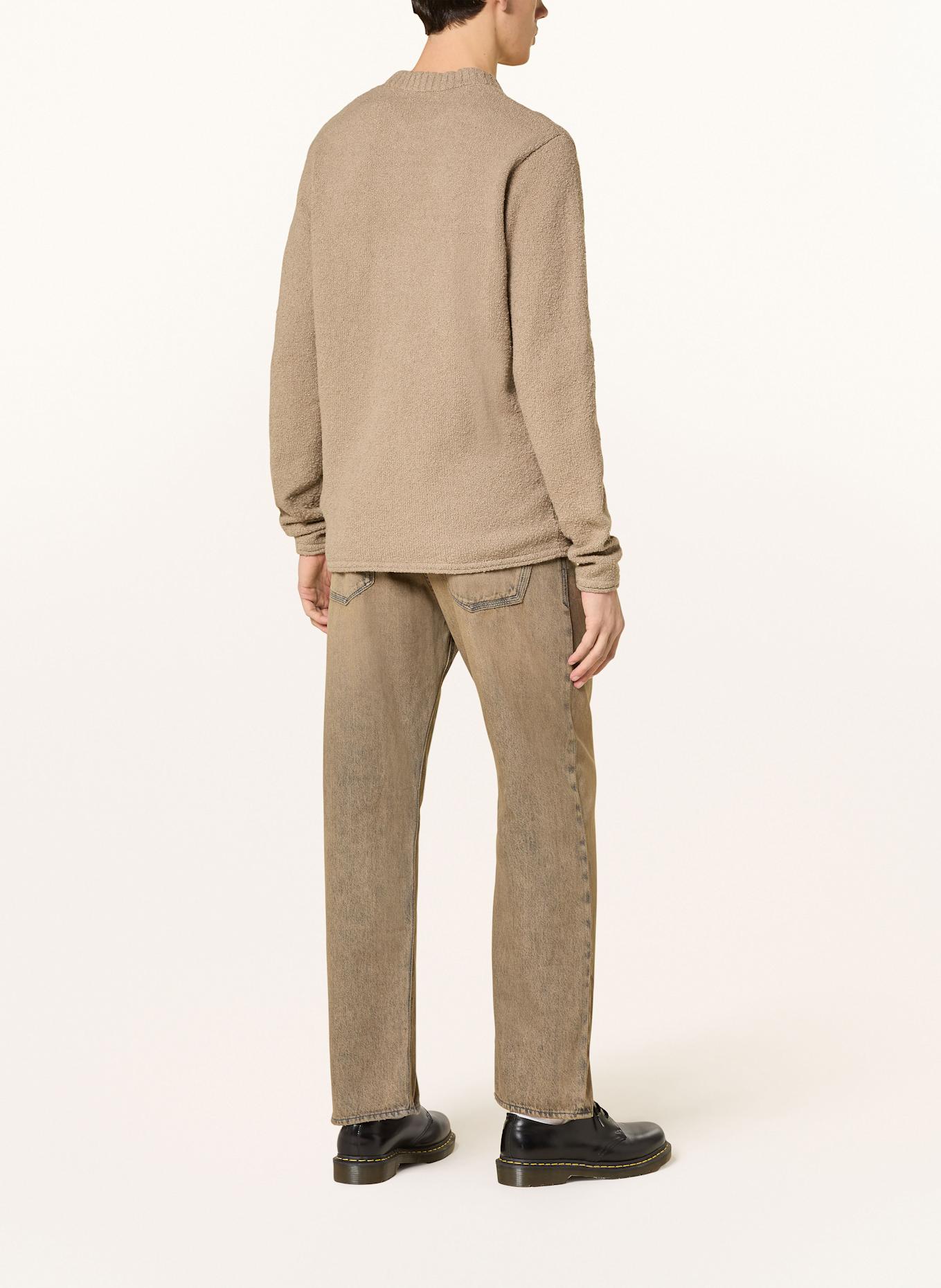 DRYKORN Pullover LEANDO: HELLBRAUN