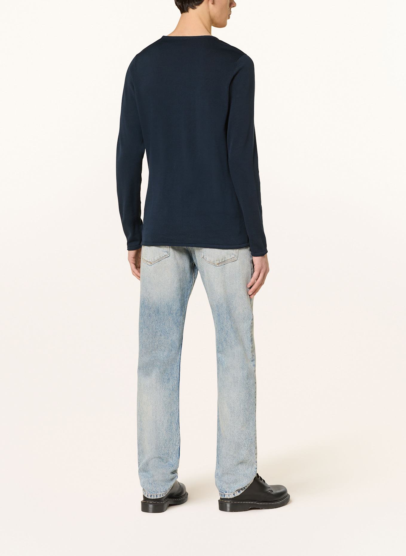 DRYKORN Pullover RIKONO: DUNKELBLAU