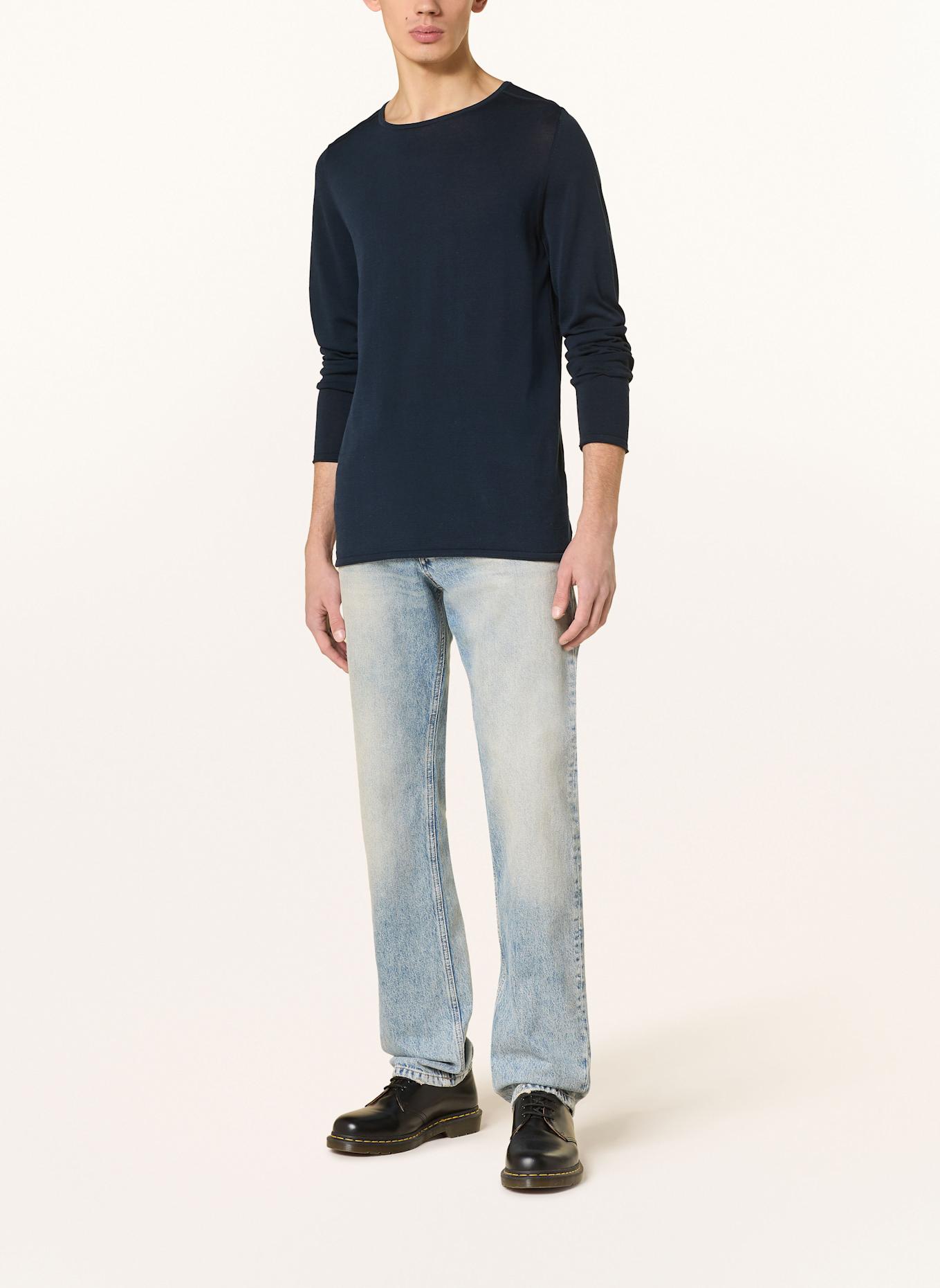 DRYKORN Pullover RIKONO: DUNKELBLAU