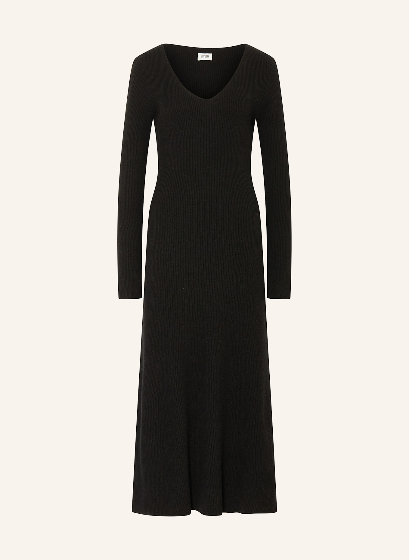 DRYKORN Strickkleid RANIJA: SCHWARZ