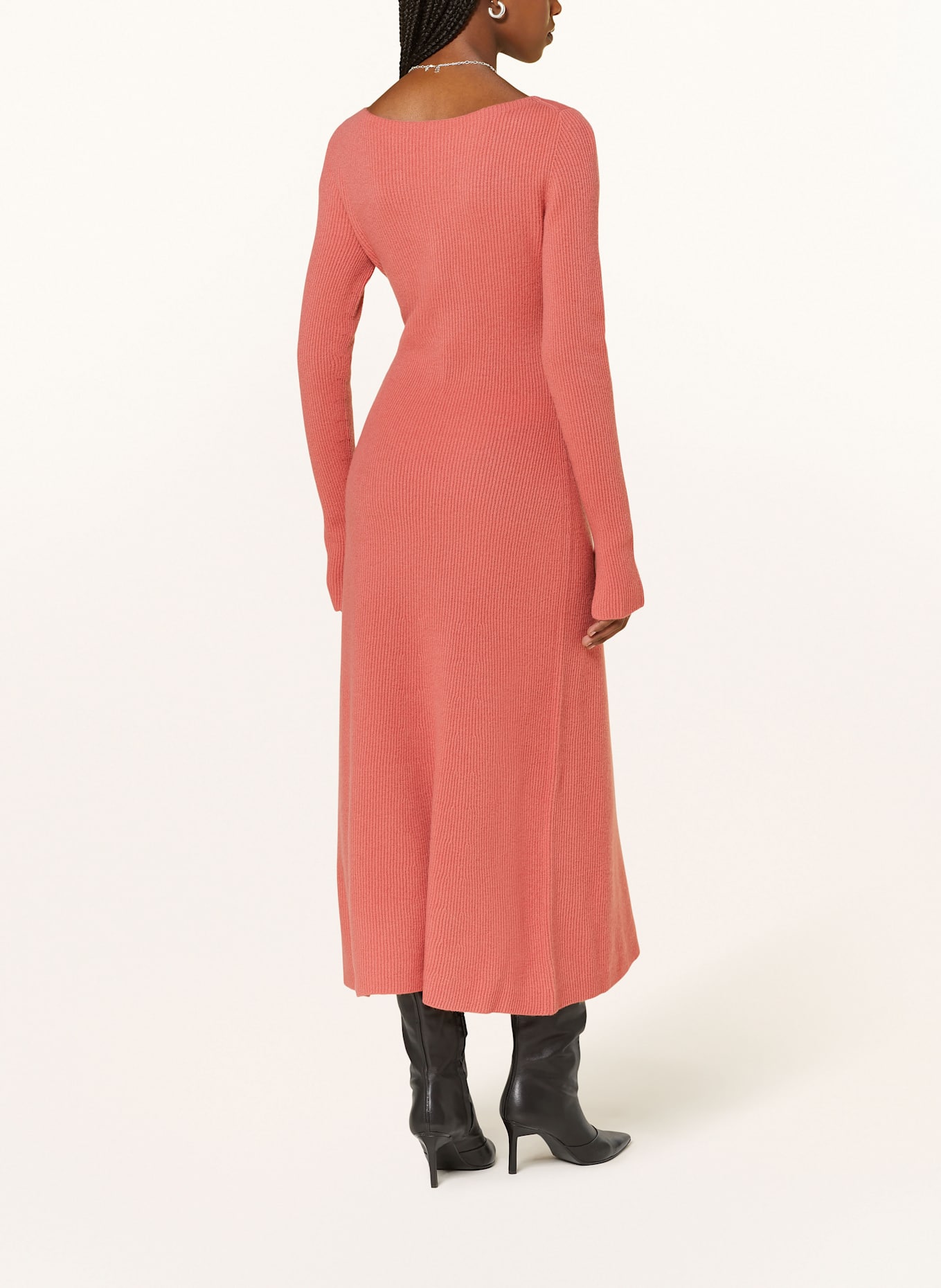 DRYKORN Strickkleid RANIJA: LACHS