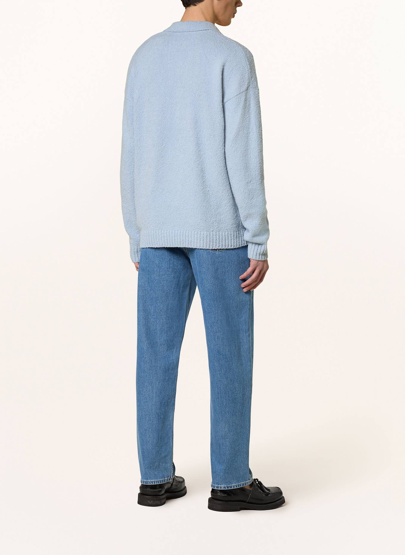 DRYKORN Pullover RUSTINO: HELLBLAU