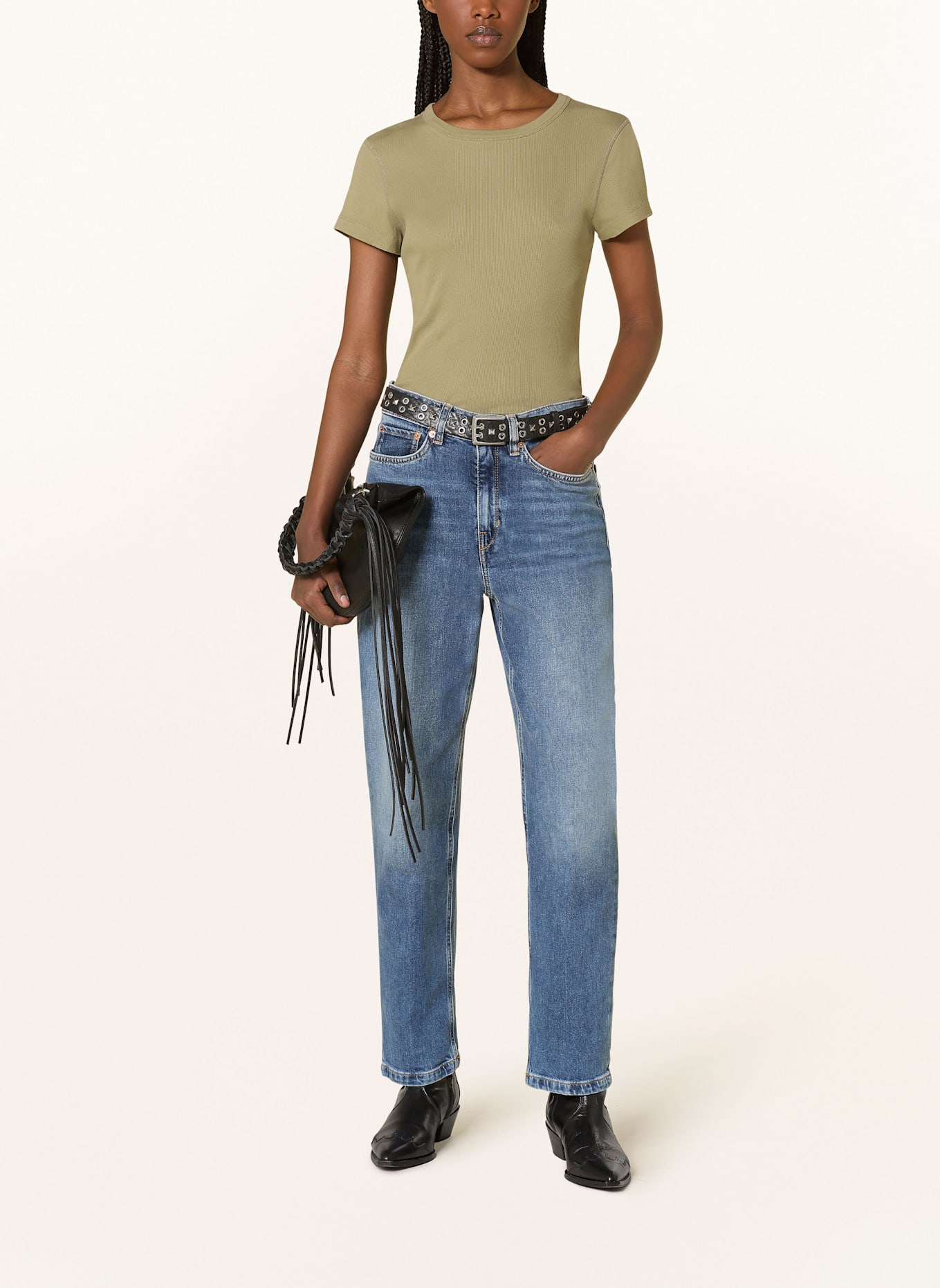 DRYKORN Straight Jeans DOWL, Farbe: 3500 BLAU (Bild 2)