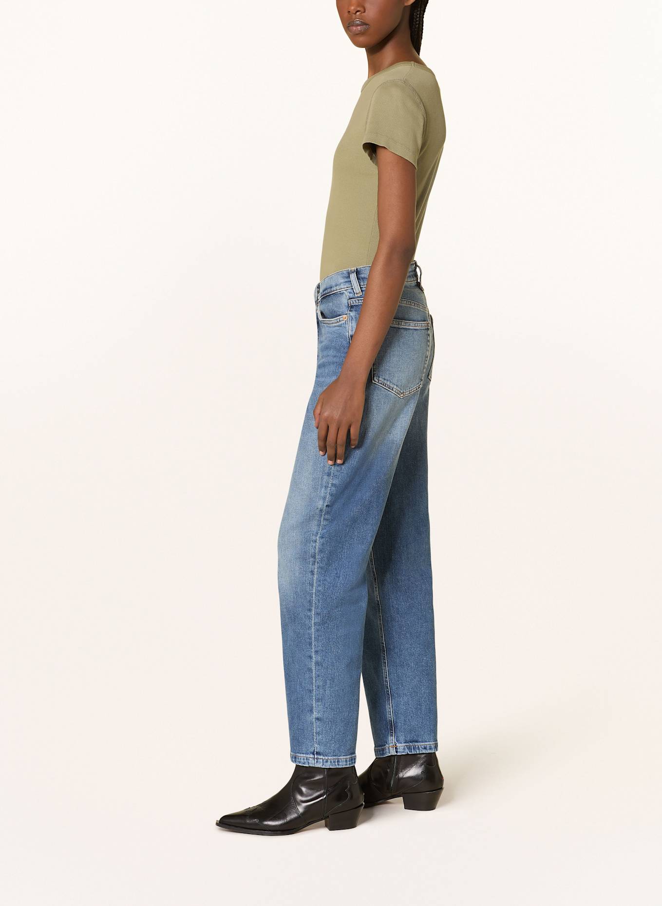 DRYKORN Straight Jeans DOWL, Farbe: 3500 BLAU (Bild 4)