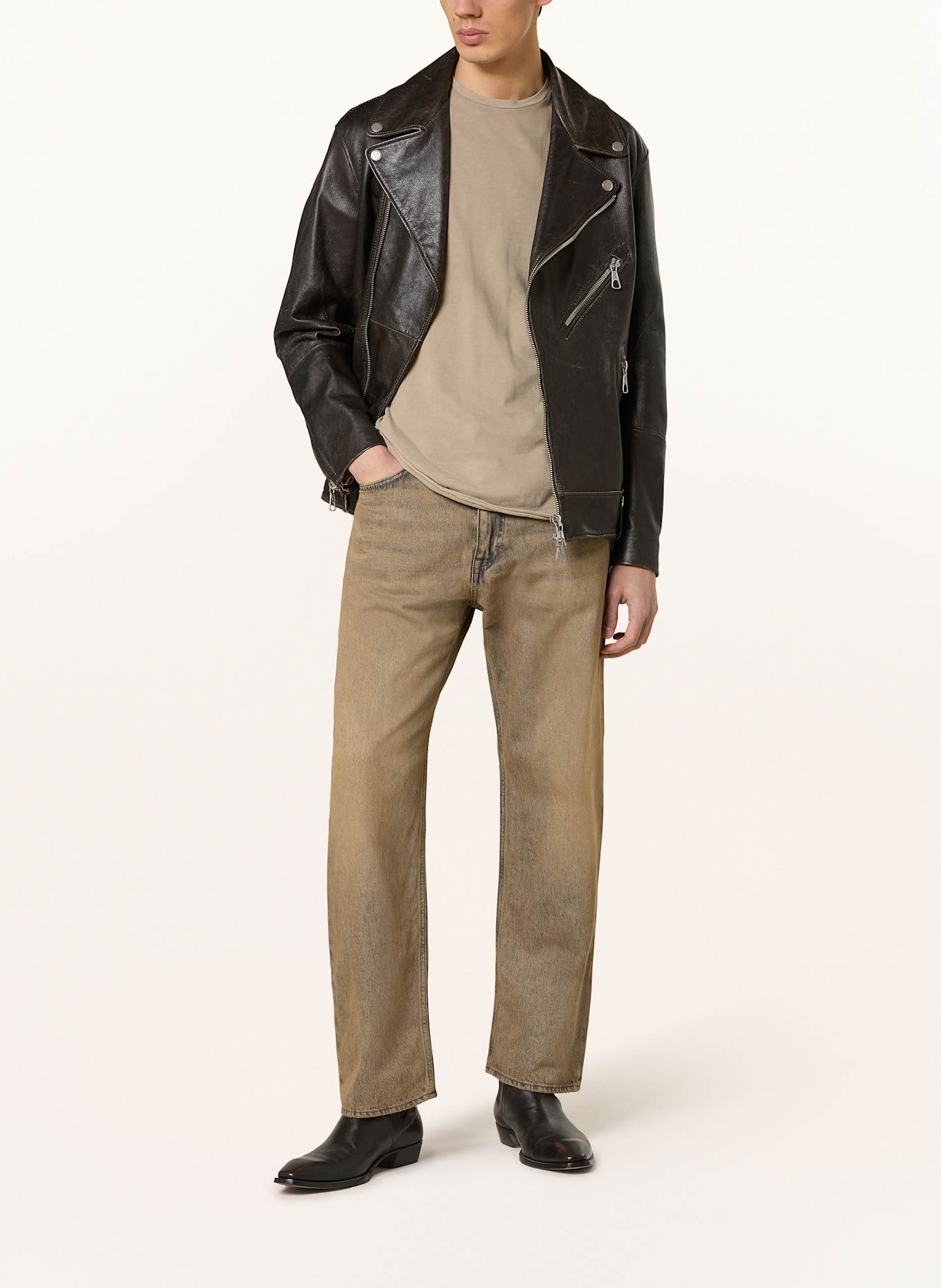 DRYKORN Jeans BAGGZY: 1715 braun