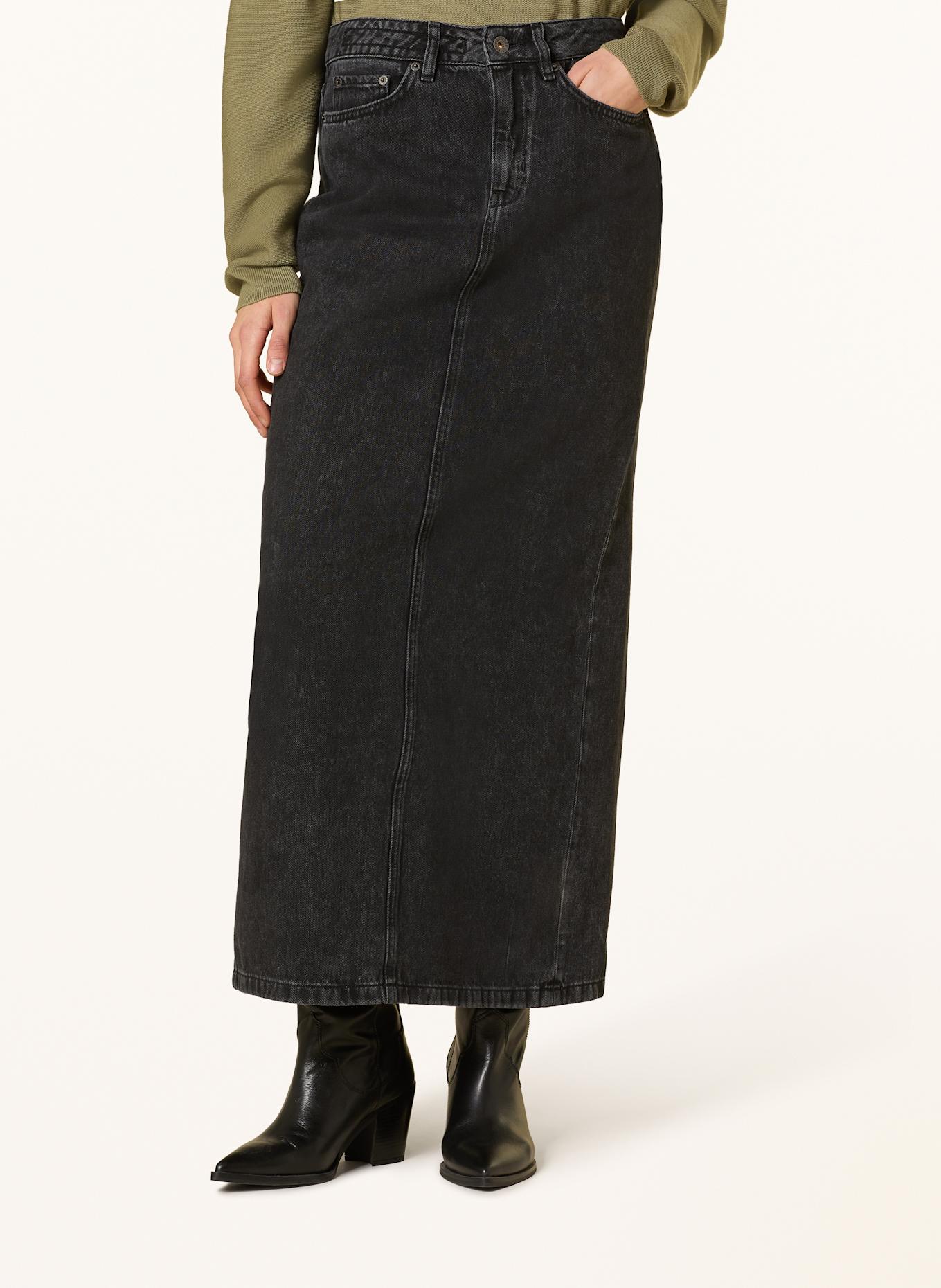 DRYKORN Jeansrock ERVINA: 1030 schwarz