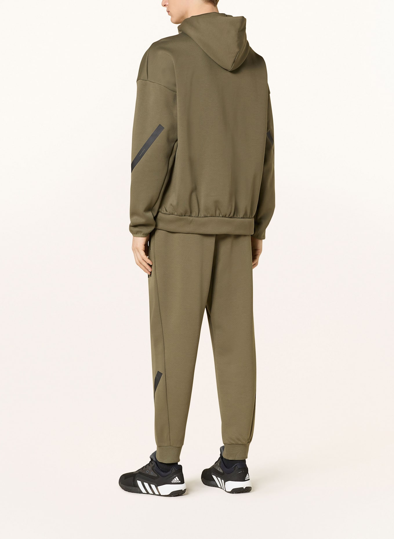 adidas Hoodie, Color: OLIVE (Image 3)