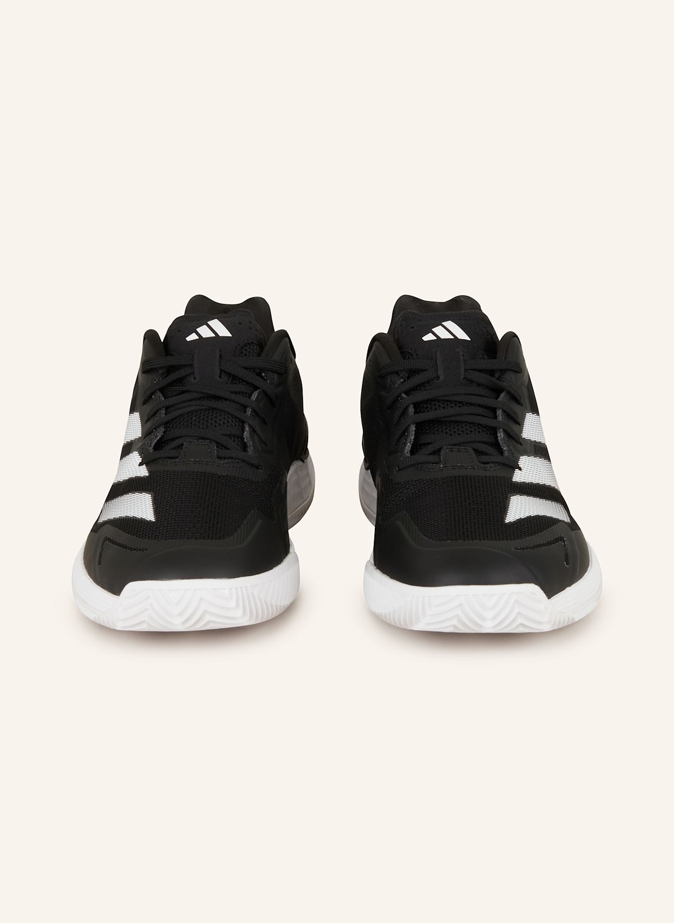 adidas Tennis shoes DEFIANT SPEED 2: BLACK/ WHITE