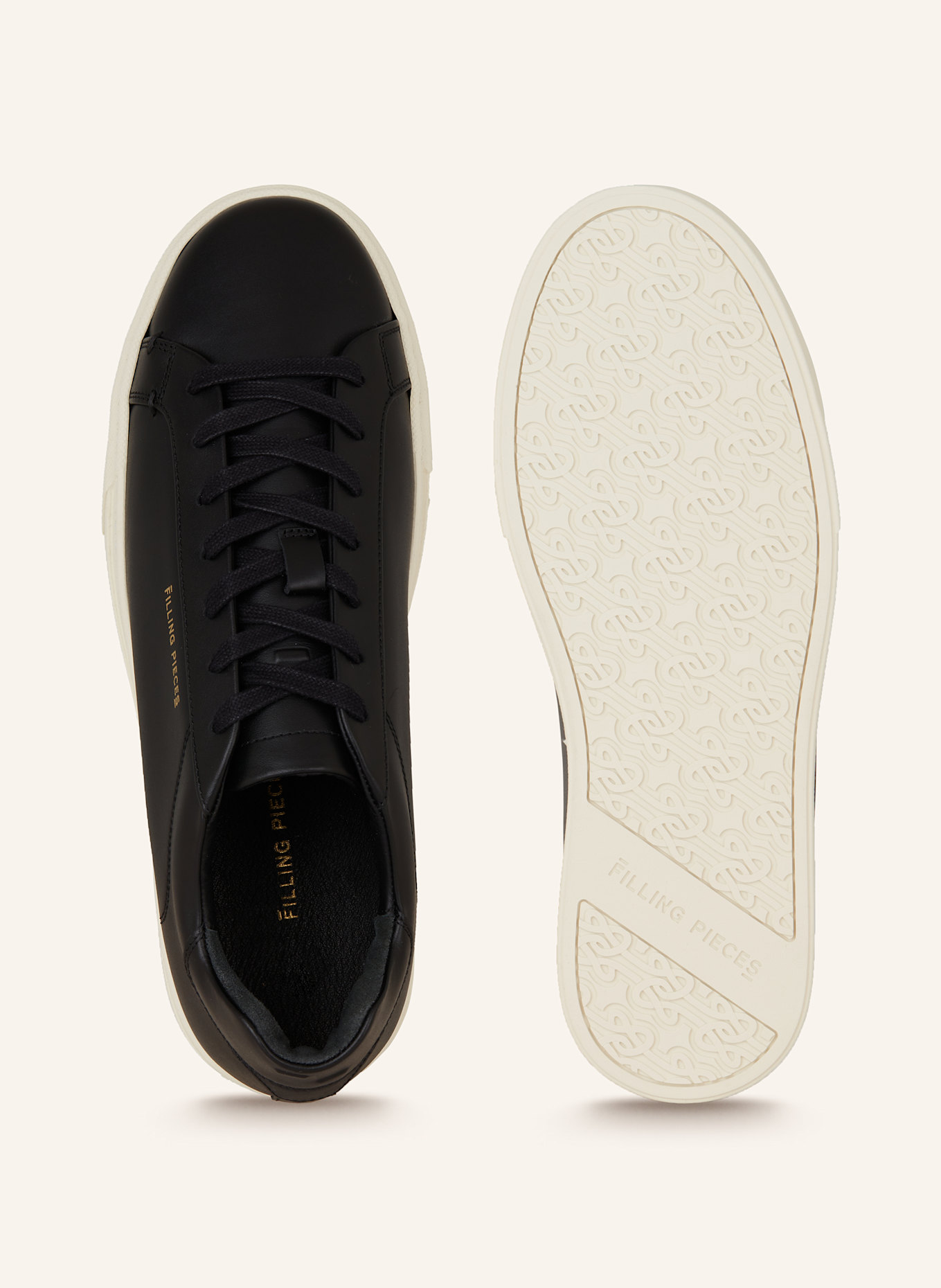 FILLING PIECES Sneaker TIEBREAK CORE: SCHWARZ