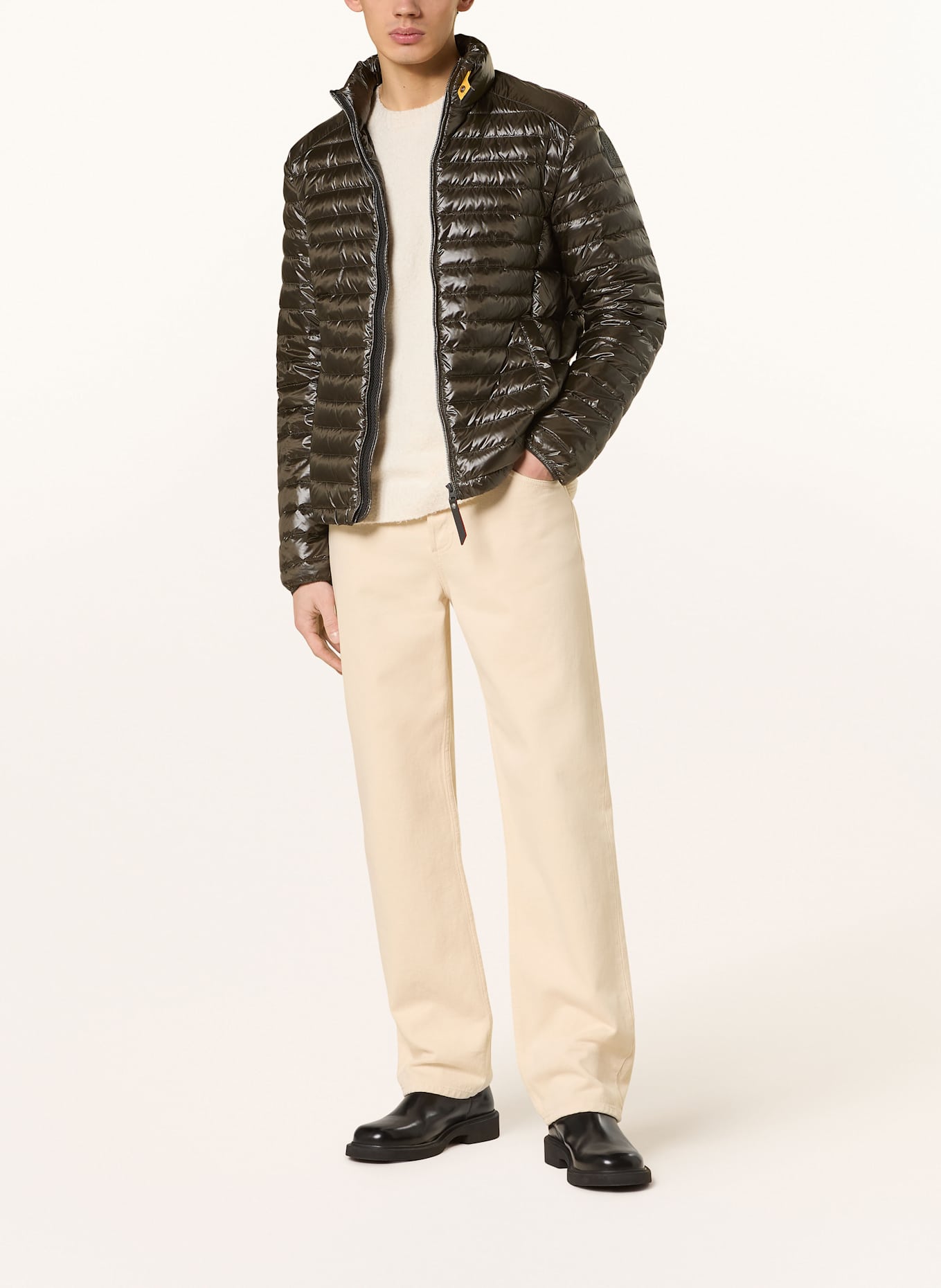 PARAJUMPERS Lekka kurtka puchowa SENA: CIEMNOZIELONY