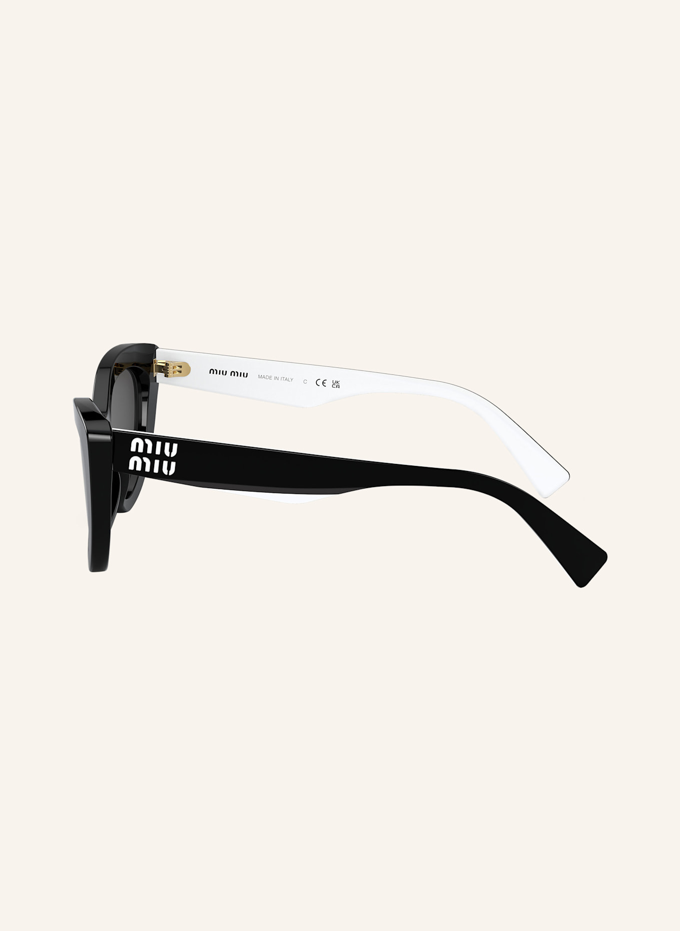 miu Gold miu Gold Sonnenbrille MU04YS: 10Detail of Rihanna s miu Gold miu Gold sandals