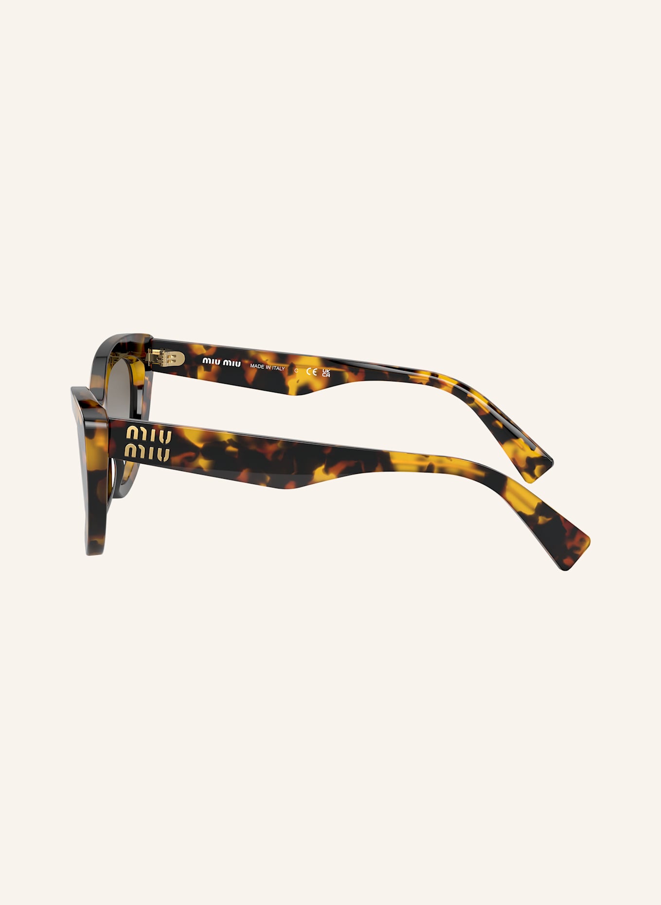 MIU MIU Sunglasses MU04YS: VAU0A7 - HAVANA/GRAY GRADIENT