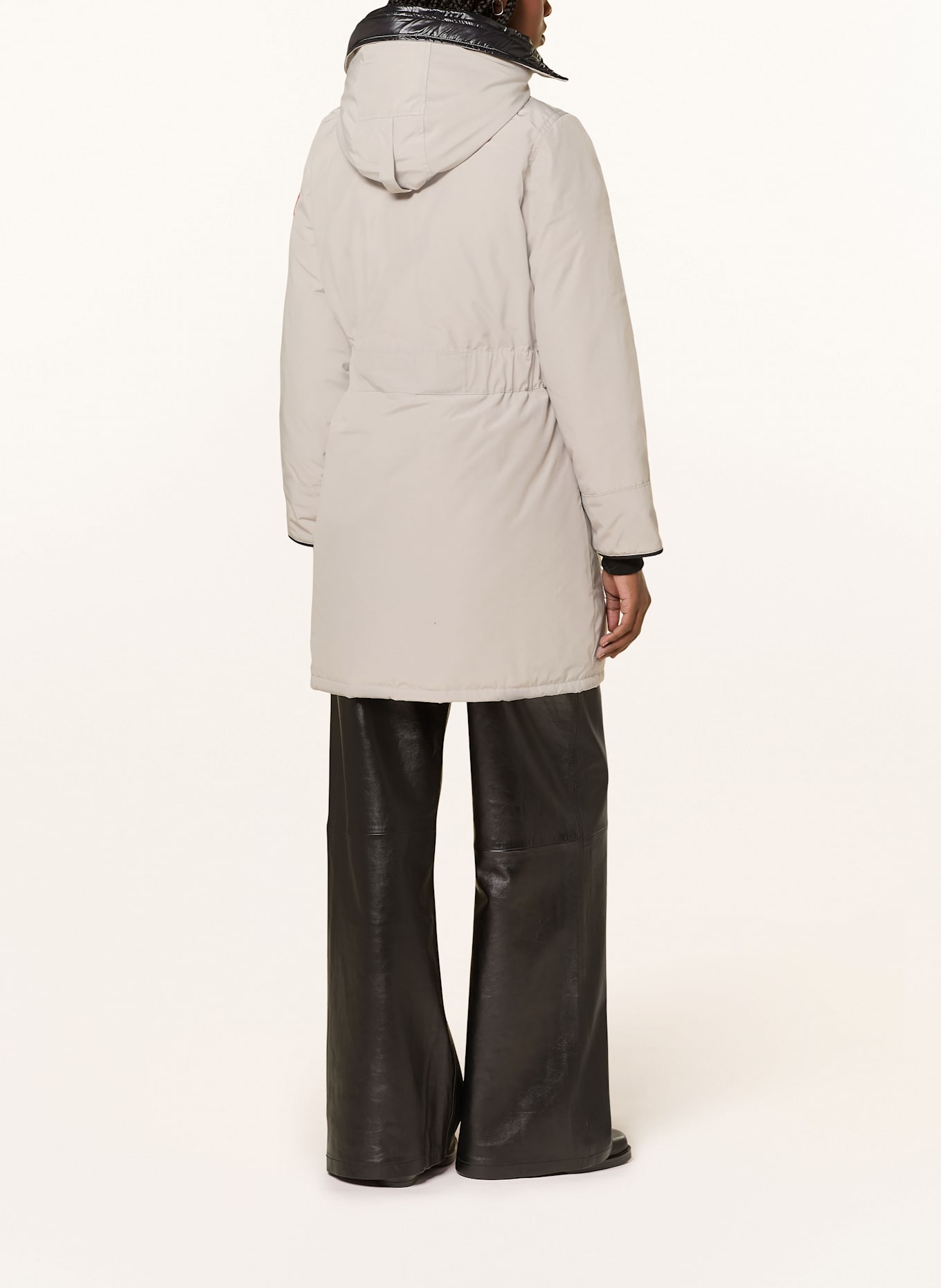 CANADA GOOSE Parka puchowa TRILLIUM: CZIEMNOSZARY