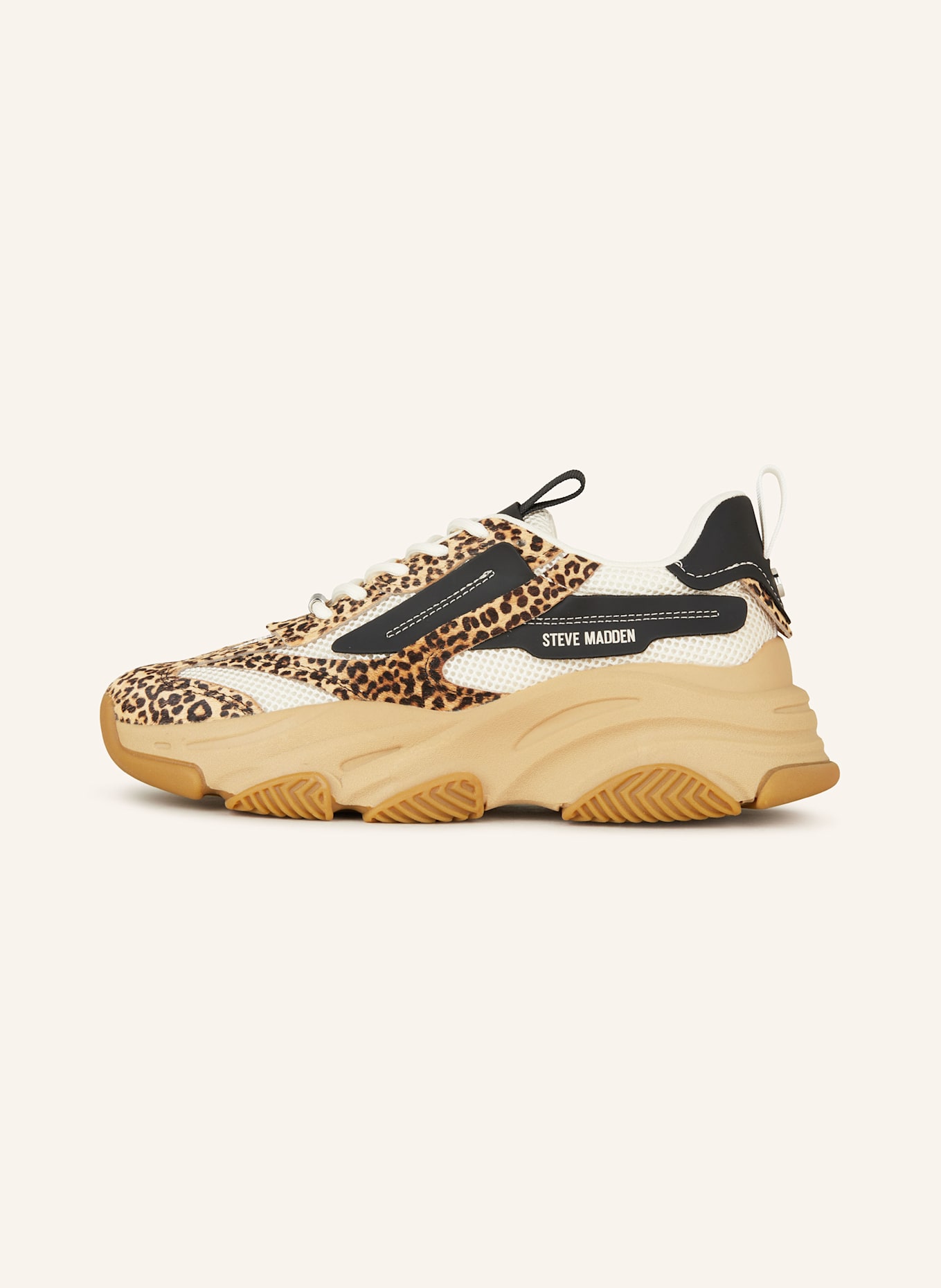 STEVE MADDEN Sneakers POSSESSIONL-E: CAMEL/ ECRU