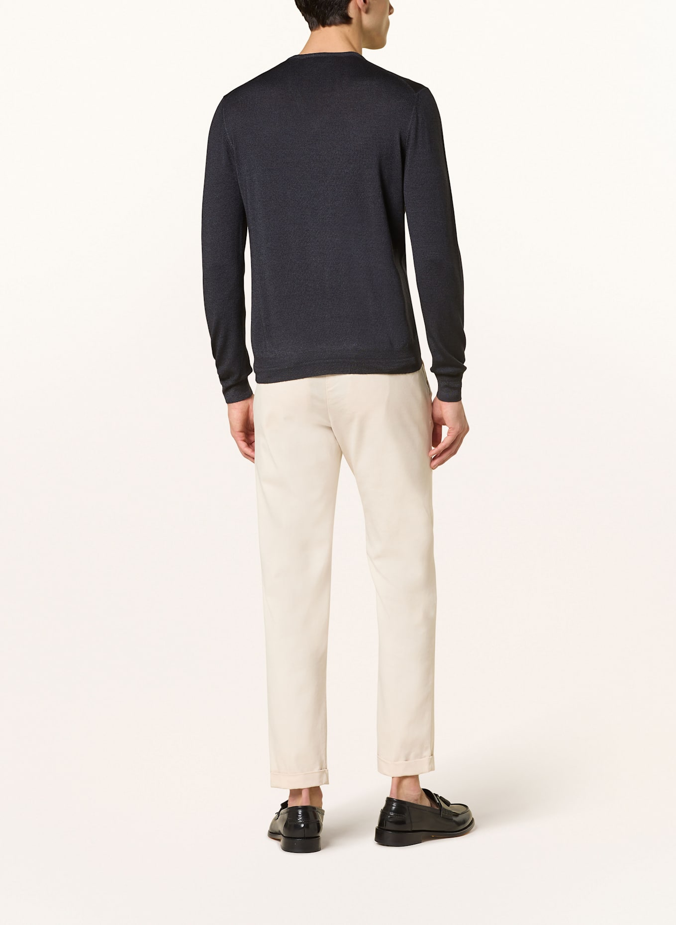 GRAN SASSO Svetr: TMAVĚ ŠEDÁ