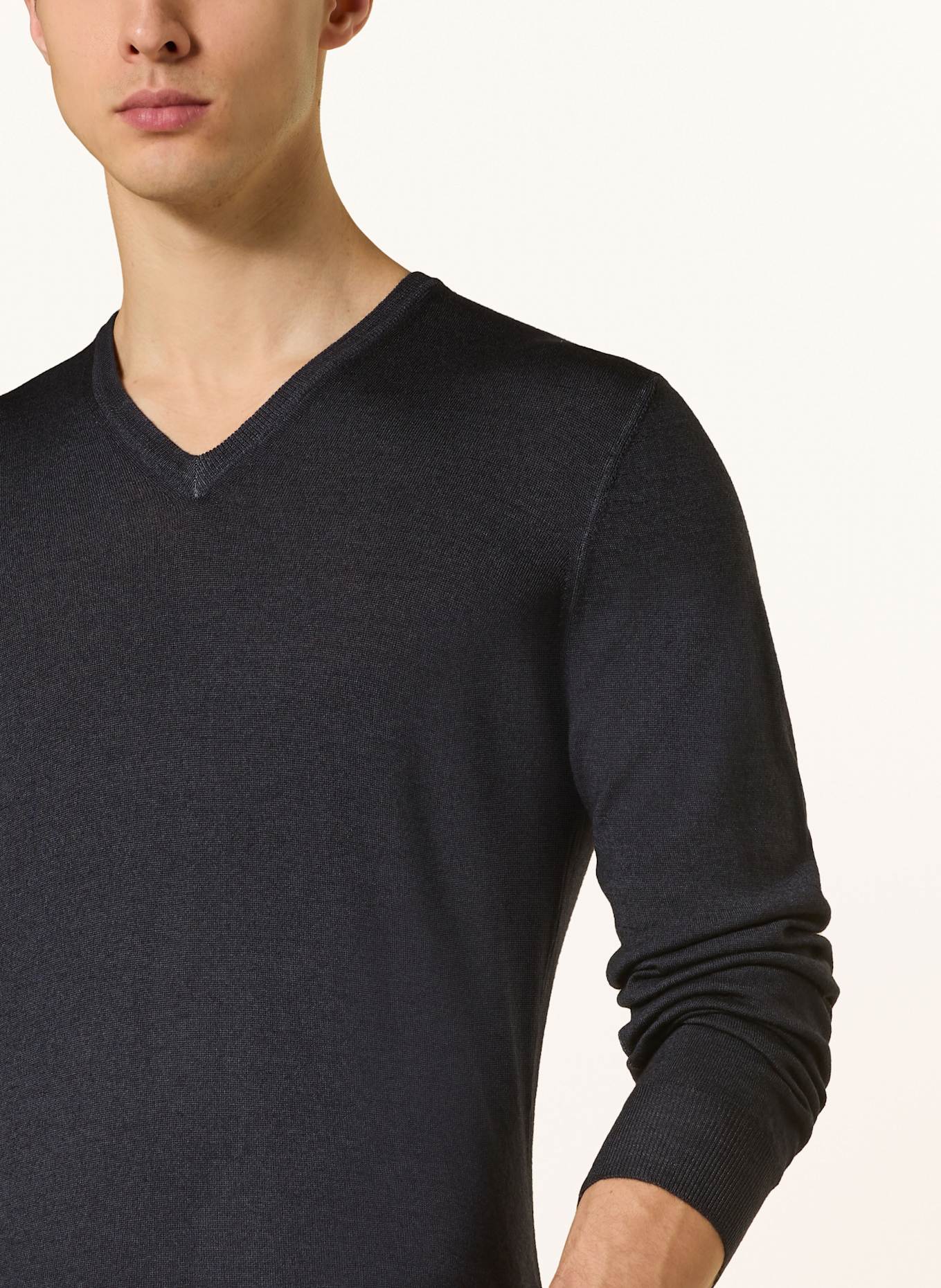 GRAN SASSO Svetr: TMAVĚ ŠEDÁ