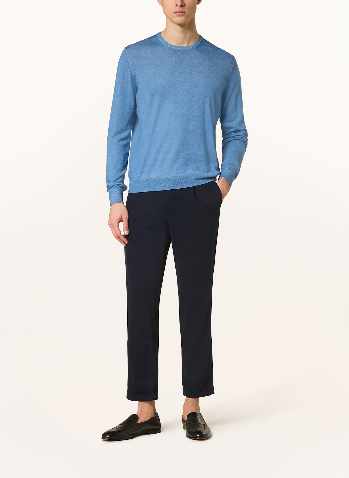 GRAN SASSO Sweater: BLUE