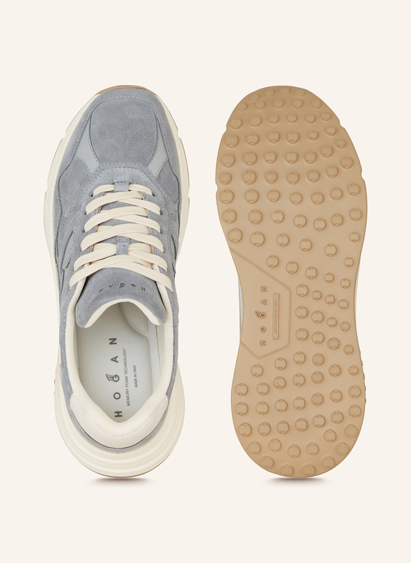 HOGAN Sneakersy: SZARONIEBIESKI