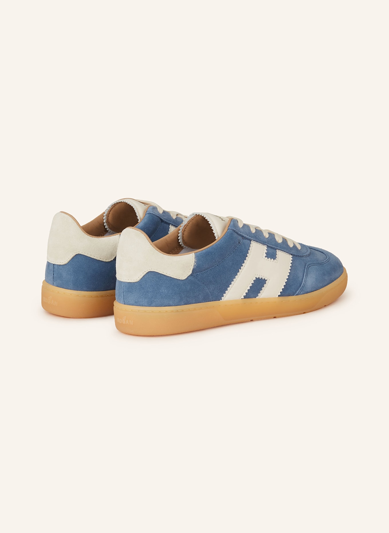 HOGAN Sneakersy: NIEBIESKI/ BIAŁY