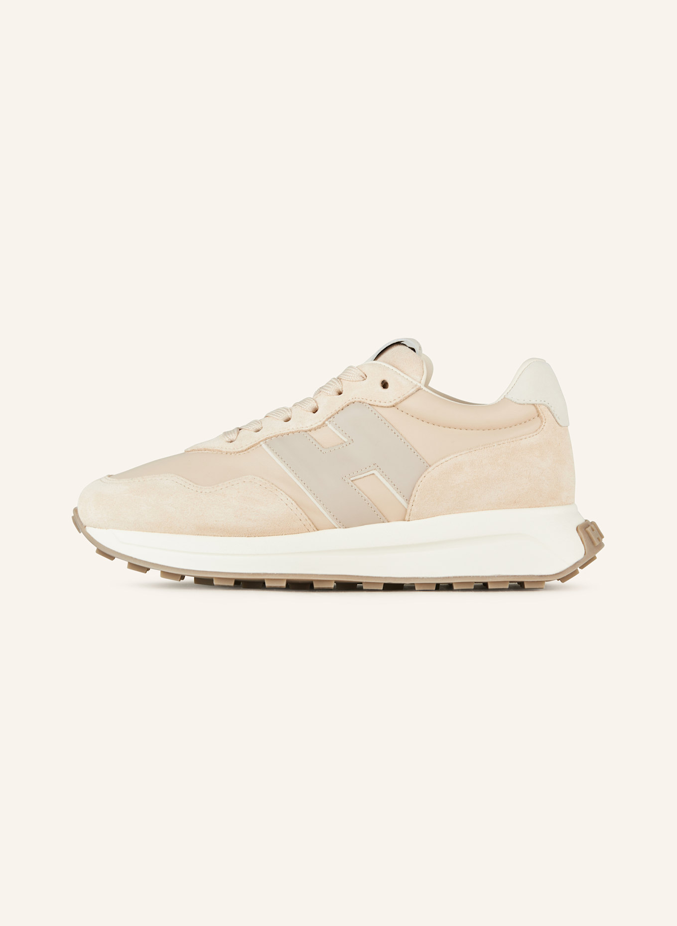 HOGAN Sneakersy H641 ALLACCIATO: BEŻOWY