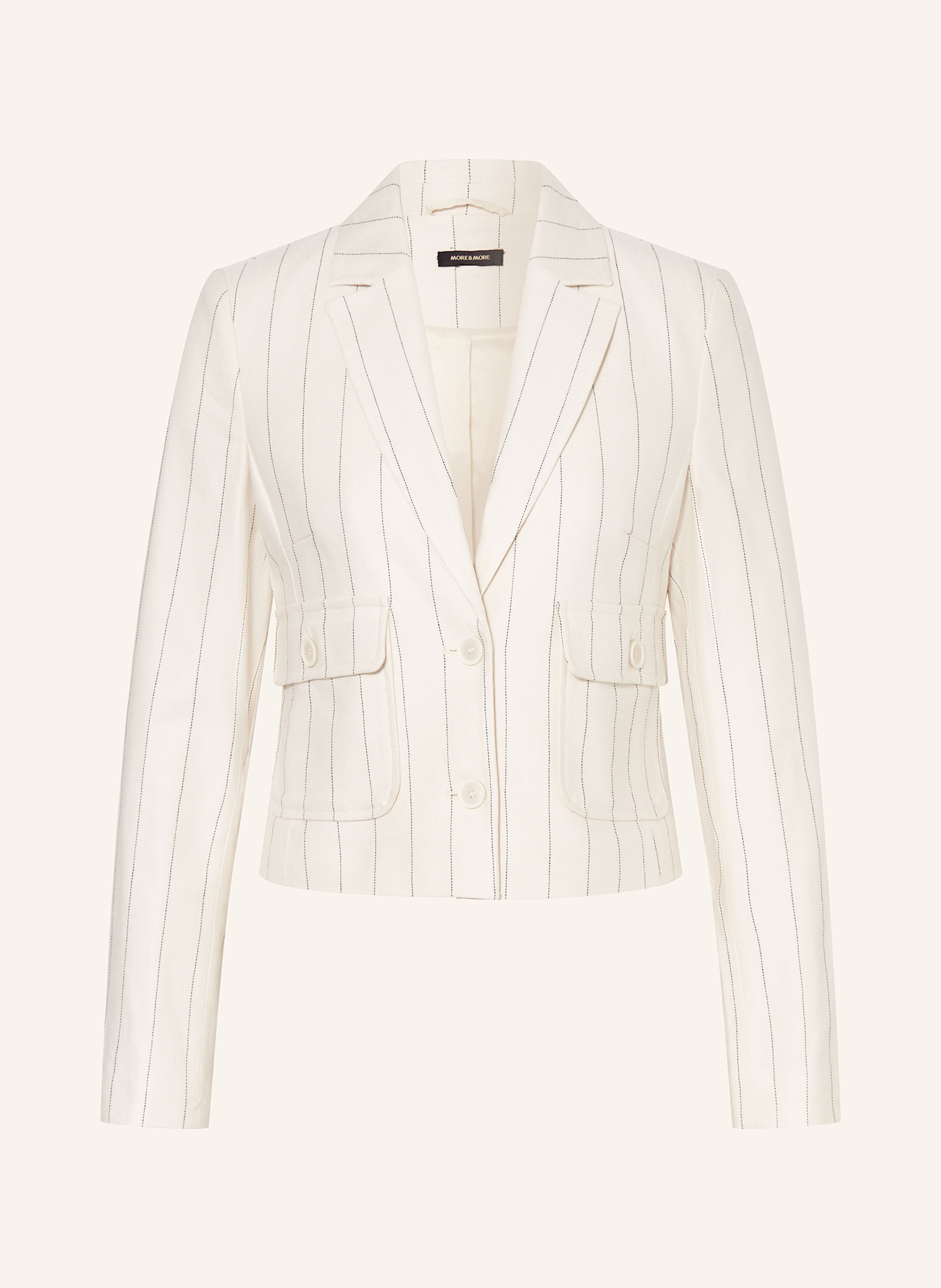 MORE & MORE Blazer: ECRU